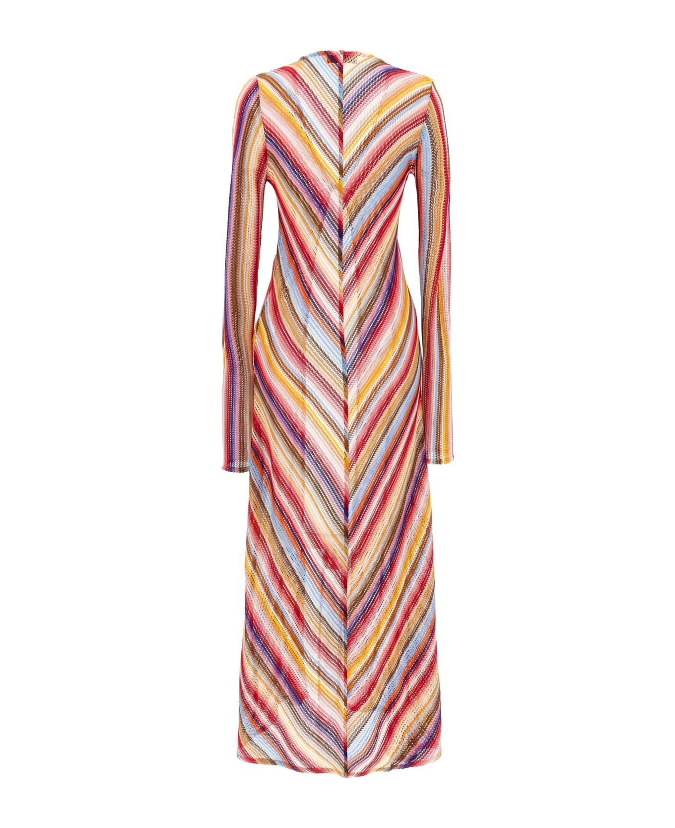 Missoni Long Knit Cover-up - Multicolor 水着
