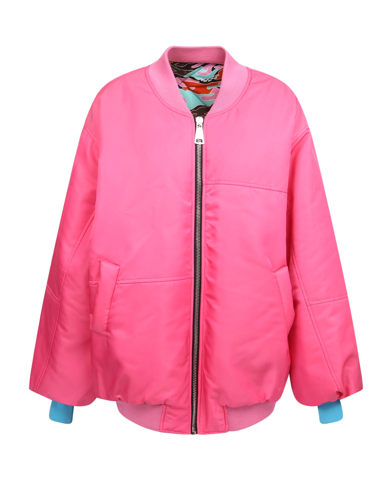 Khrisjoy Logo-print Zip-up Bomber Jacket - Pink ジャケット