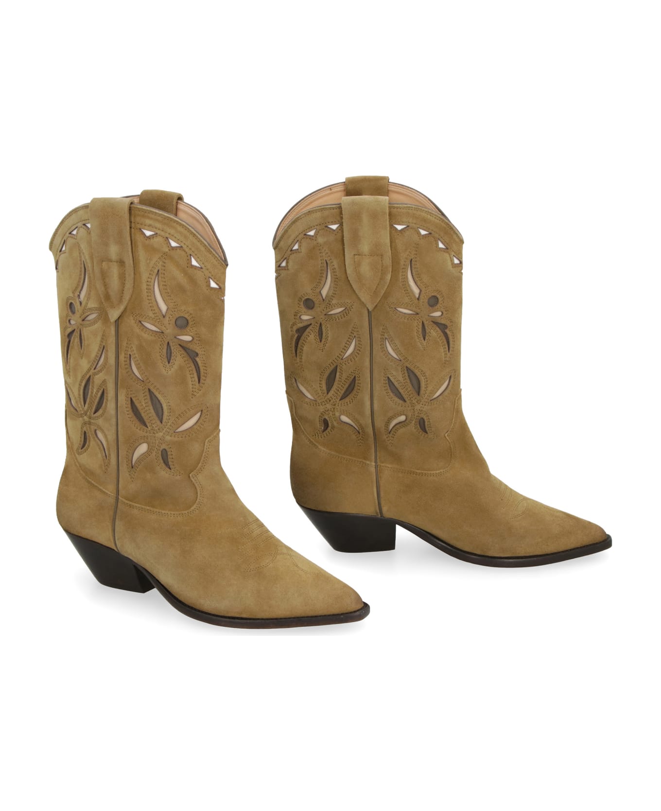 Isabel Marant Duerto Texan Boots - taupe