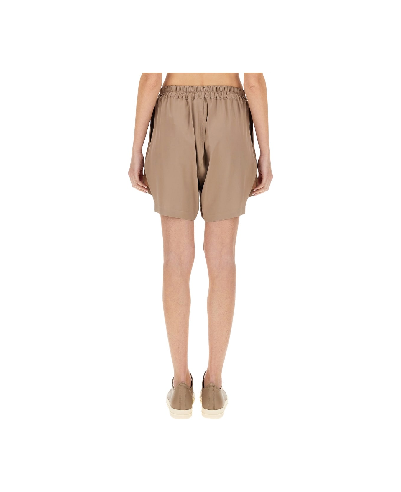 Rick Owens Relaxed Fit Bermuda Shorts - NUDE