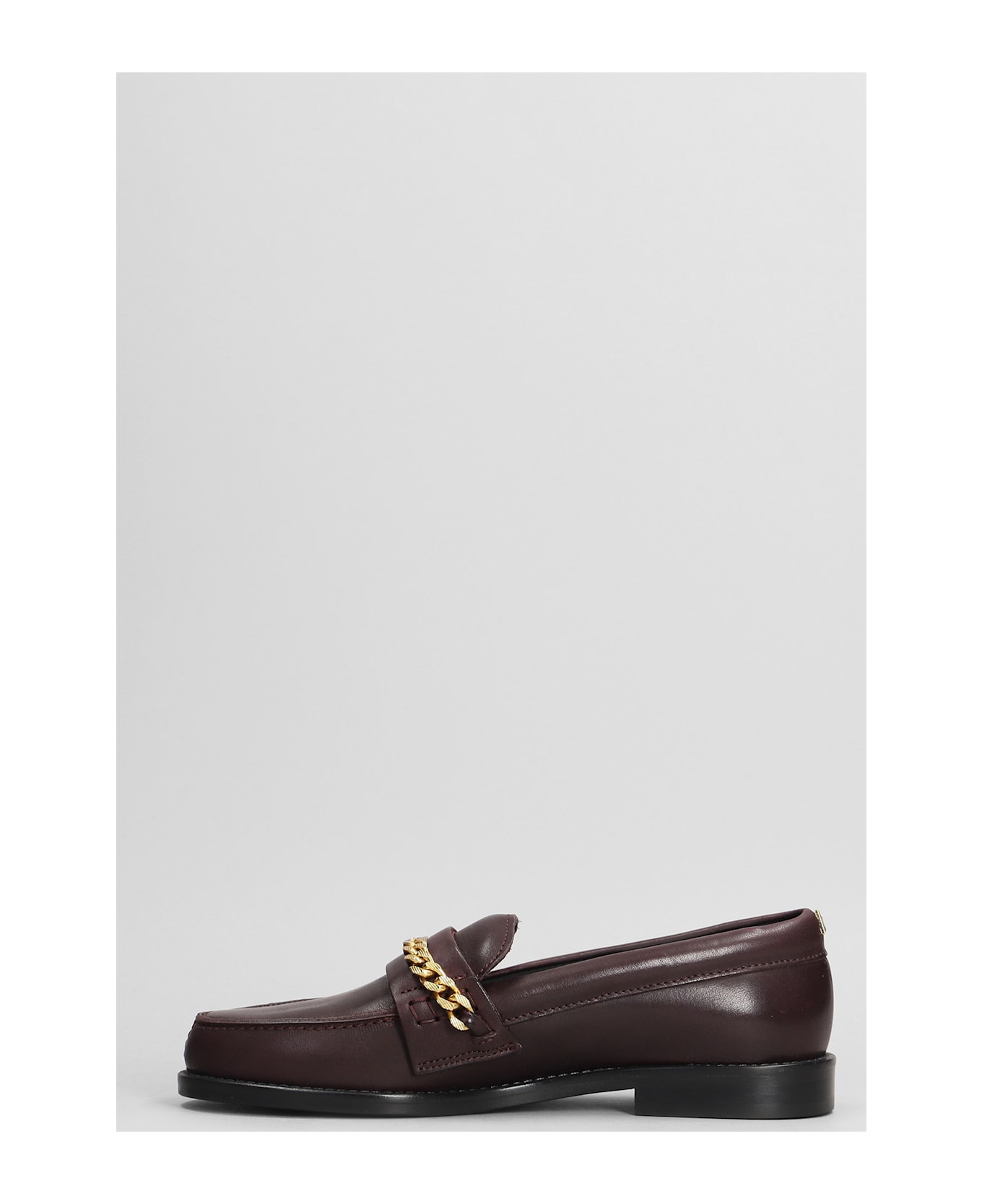 Golden Goose Jerry Loafers In Bordeaux Leather - bordeaux