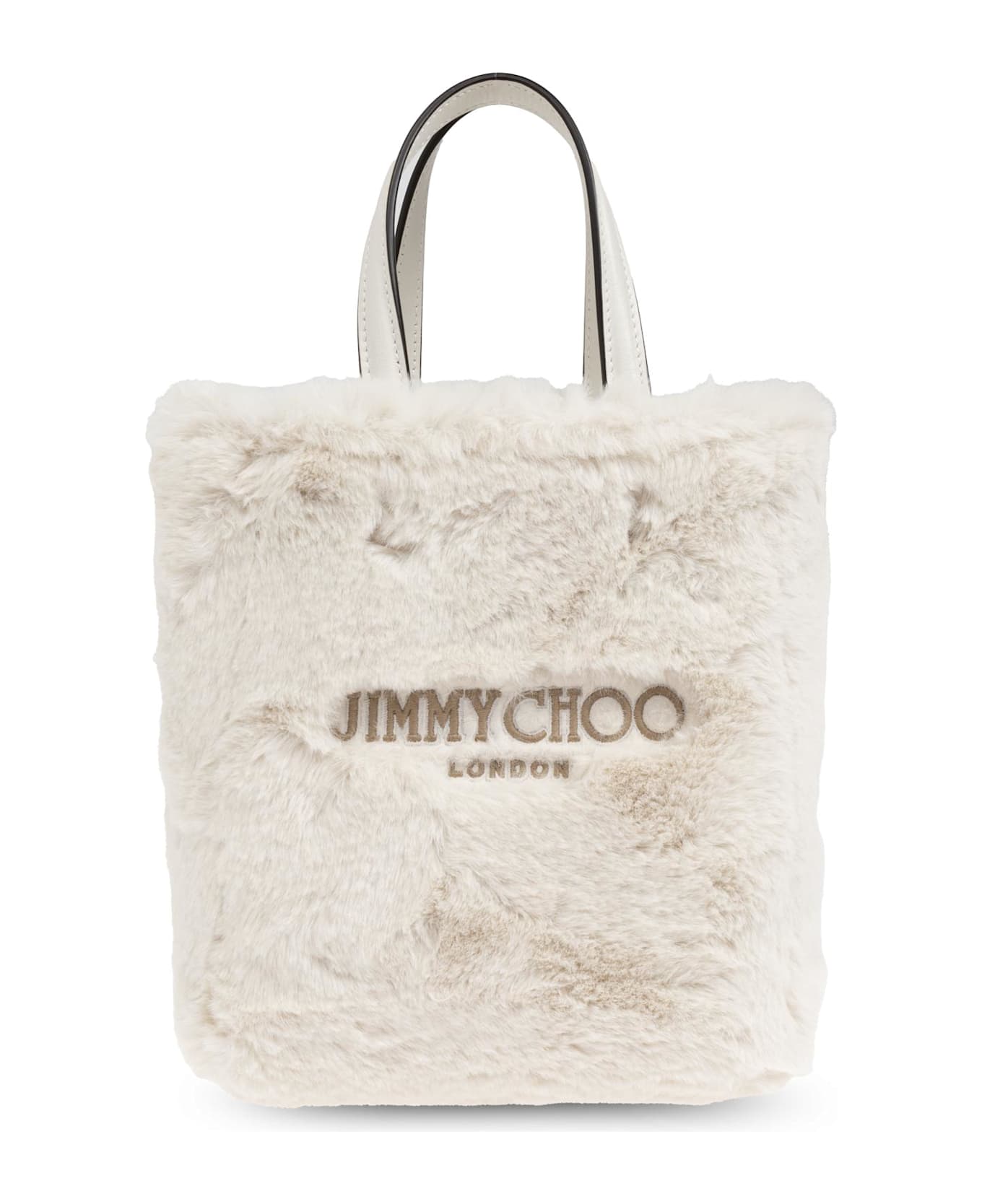 Jimmy Choo Shoulder Bag Lenny North-south Small - WHITE