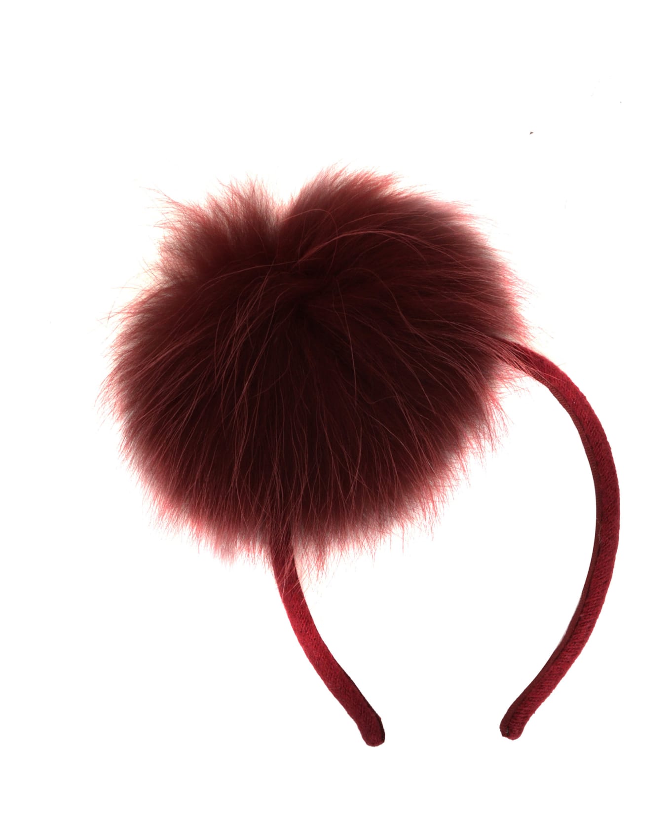 Magil Real Murmasky Fur Headband - RED