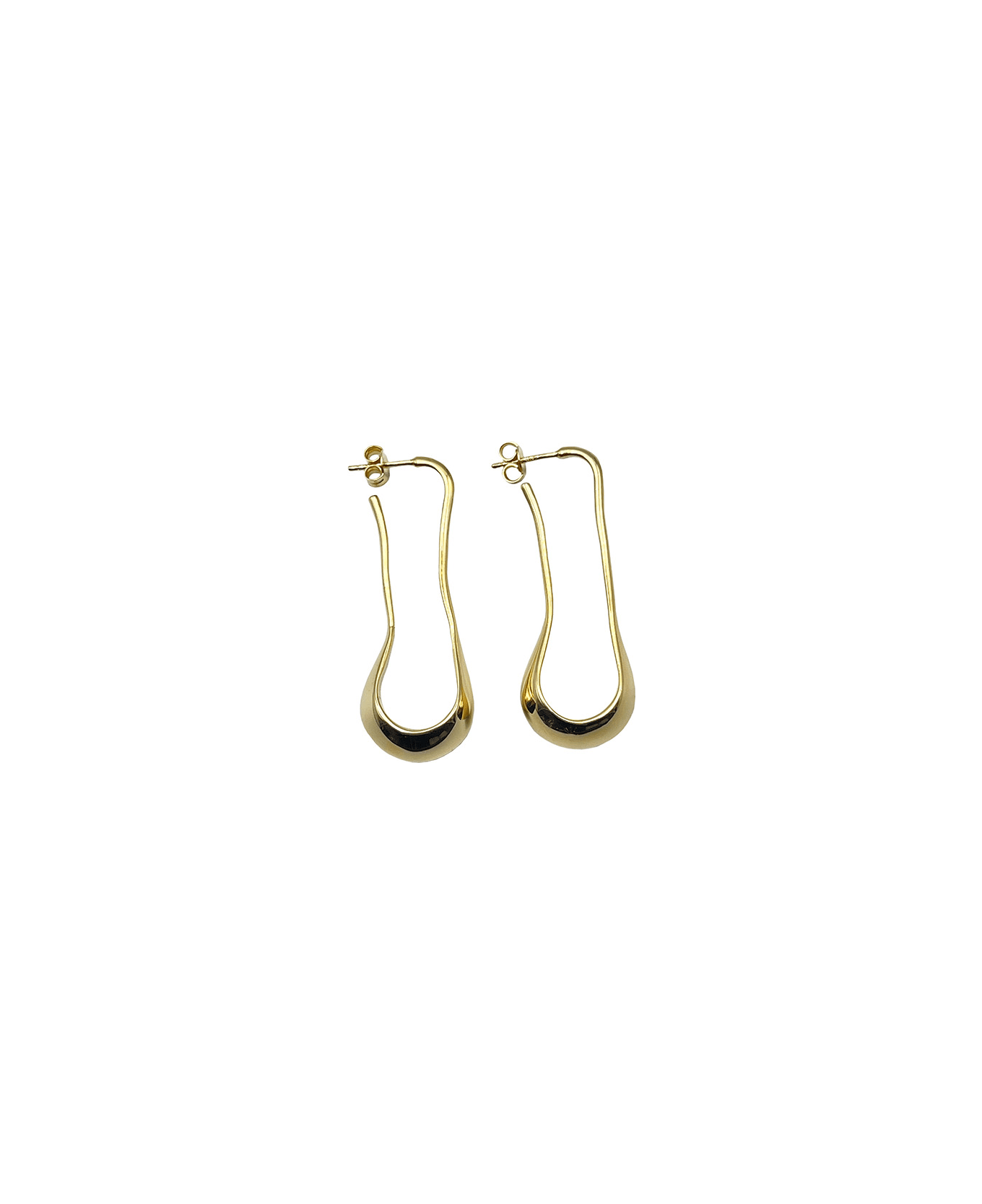 Lemaire Gold Short Drop Earrings - Gold