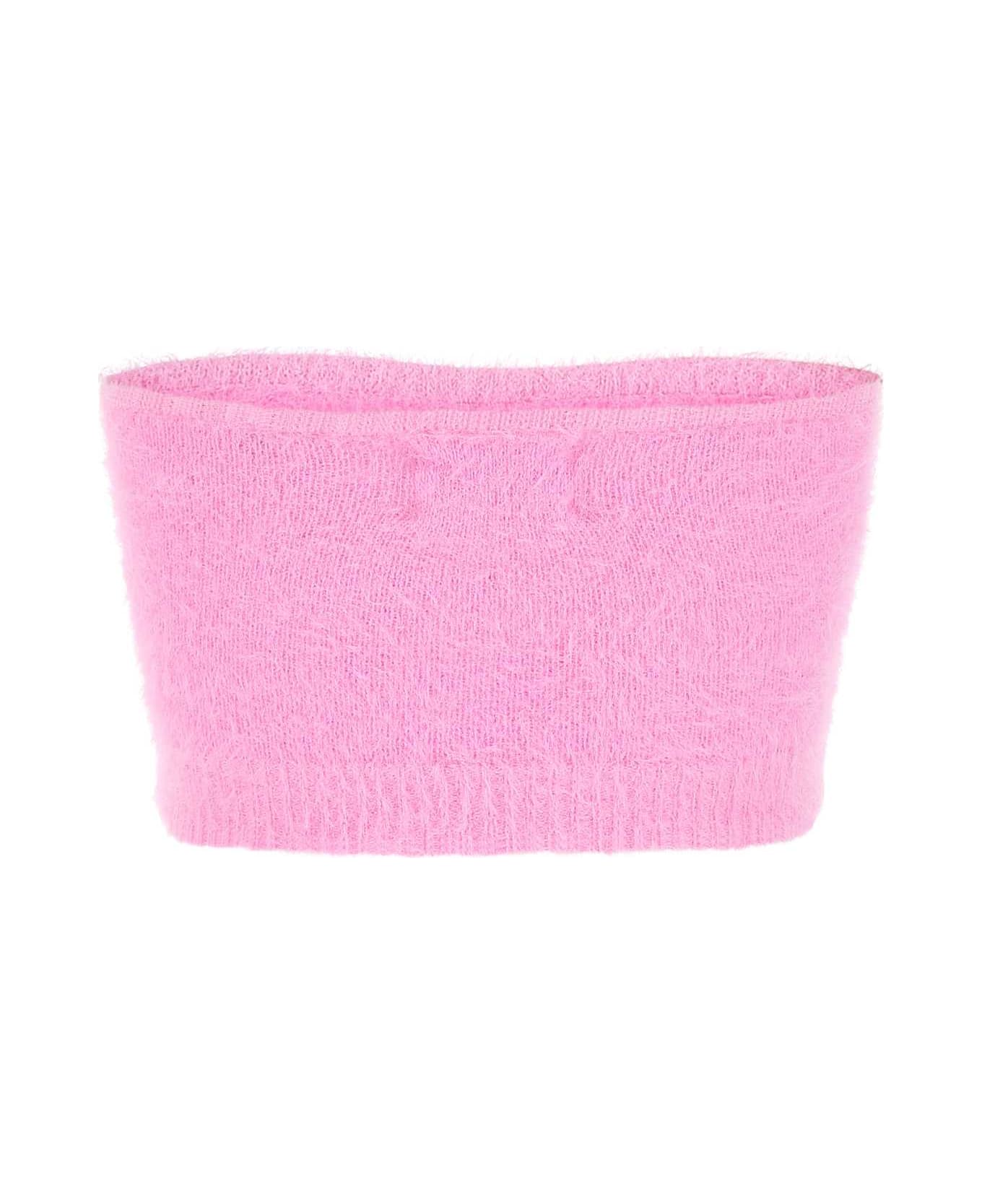 Marant Étoile Pink Nylon Ollie Top - Pink フリース