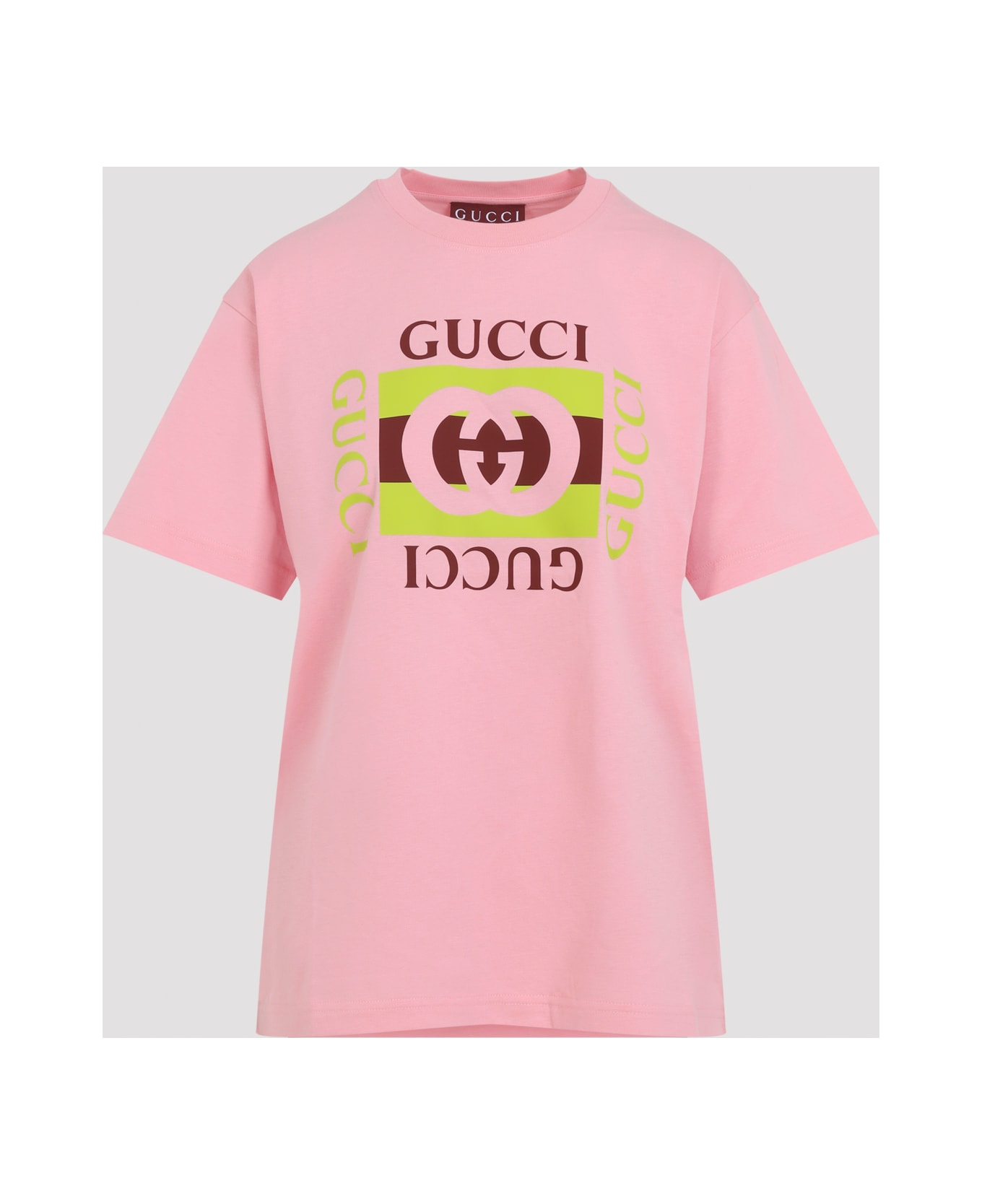 Gucci Logo T-shirt - Hued Blush