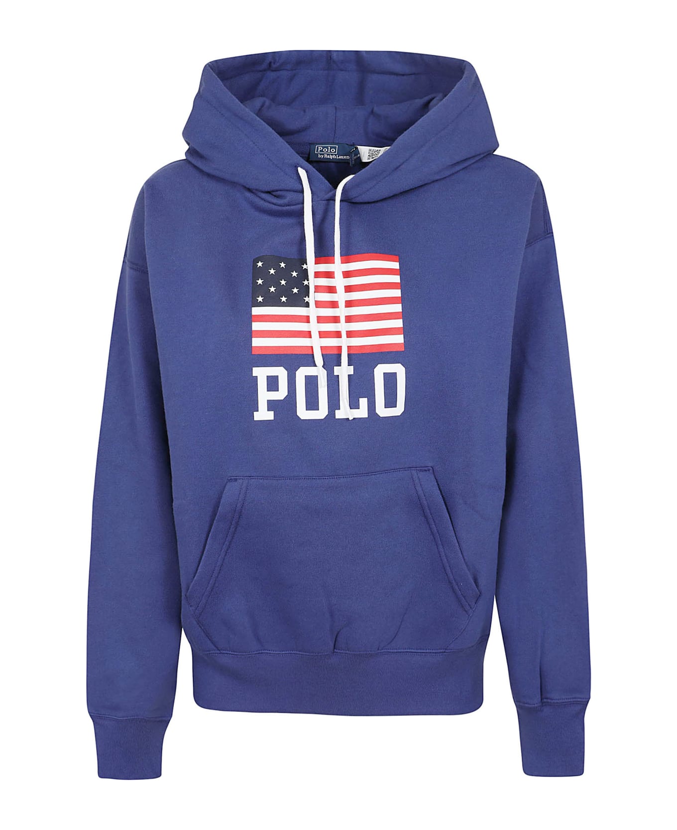 Polo Ralph Lauren Polo Flg Hd-long Sleeve-sweatshirt - Charter Blue