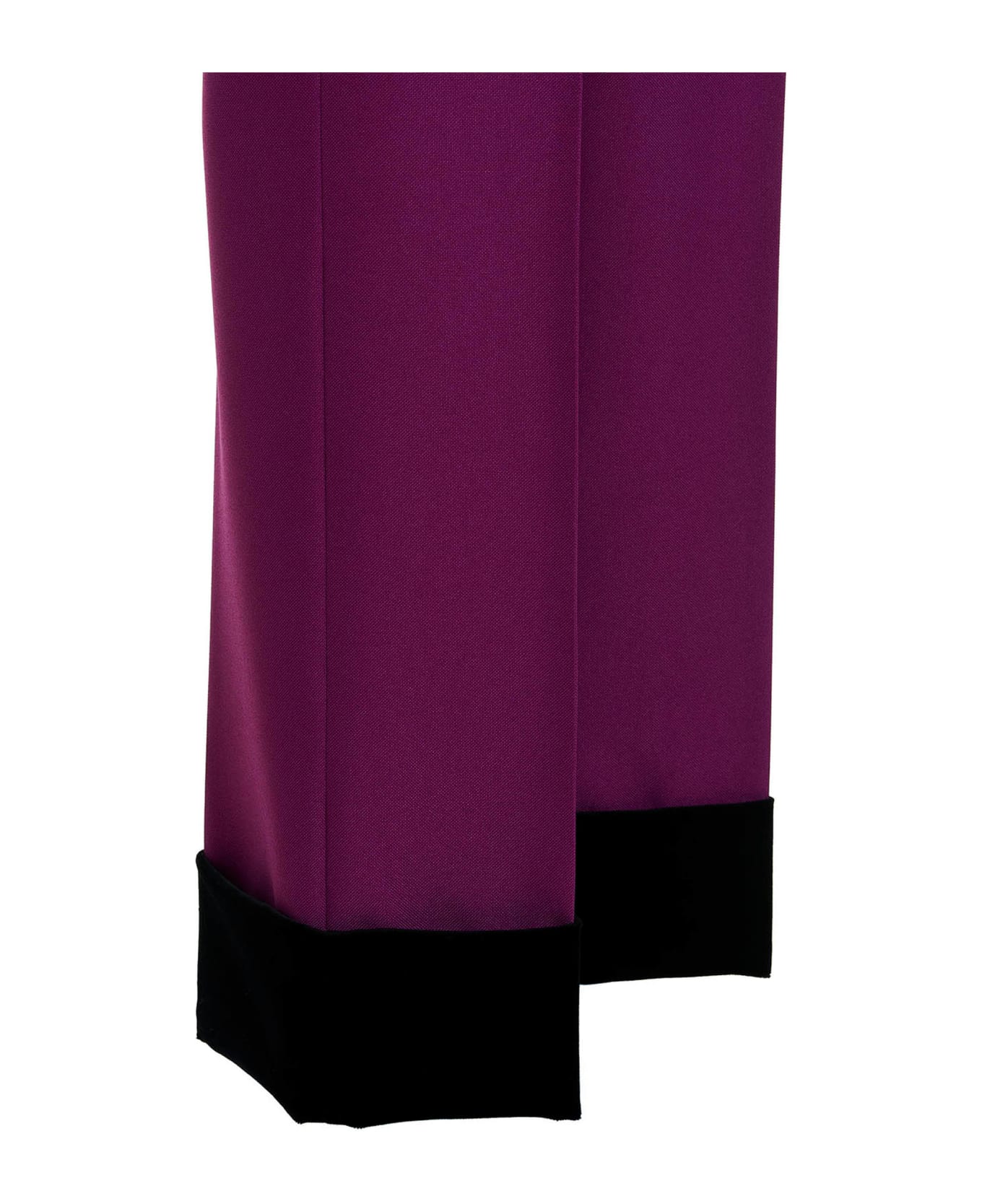 Gucci Corduroy Hem Pants - Purple