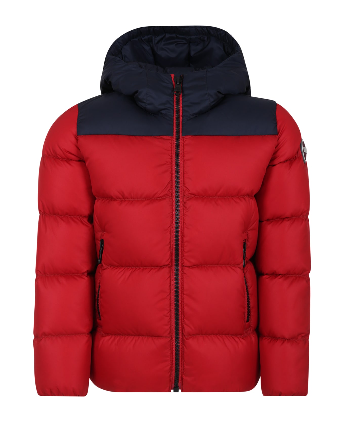 Colmar Red Down Jacket For Boy - Red