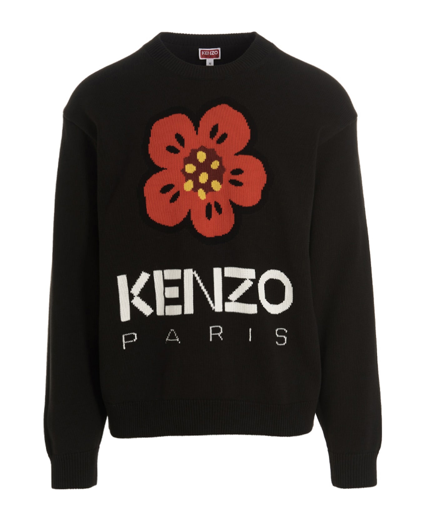 Kenzo Logo Sweater - Black  