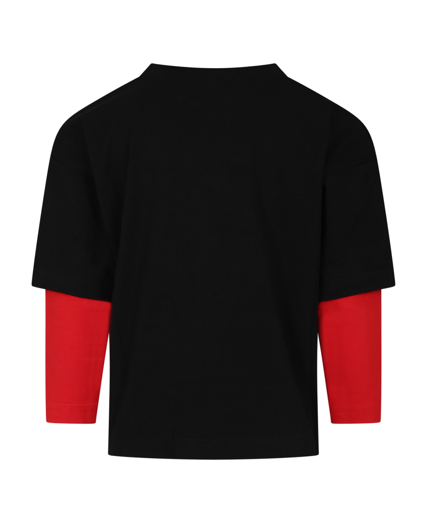 Hugo Boss Black T-shirt For Children With Logo - Black