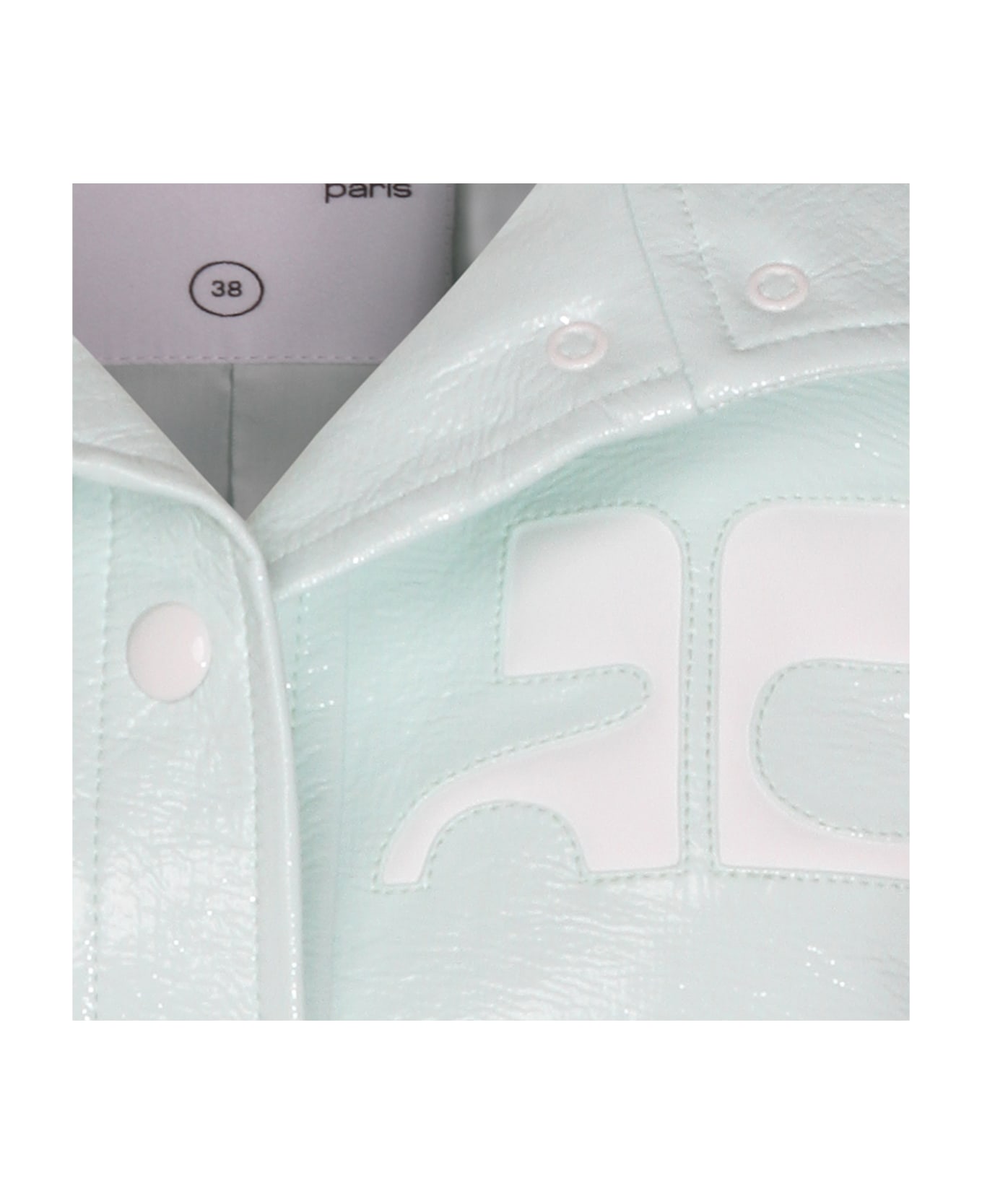 Courrèges Light Mint Casual Jacket - LIGHT MINT