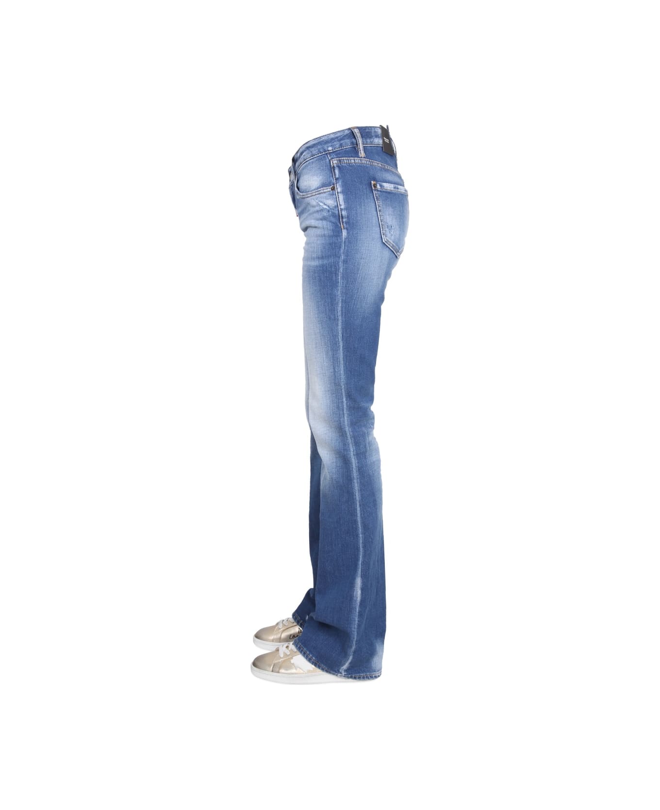 Dsquared2 Jeans Wide Leg - BLUE