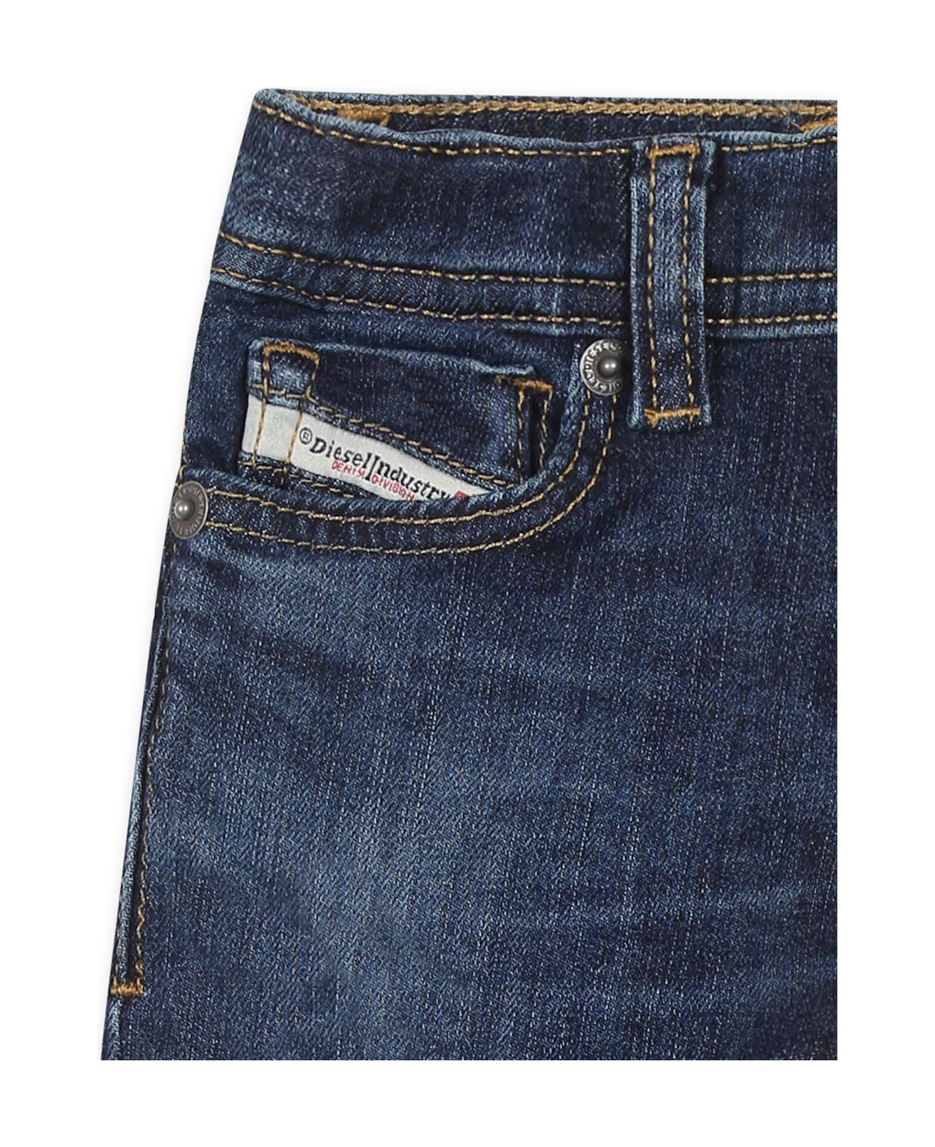 Diesel Blue Jeans For Babykids - Denim ボトムス