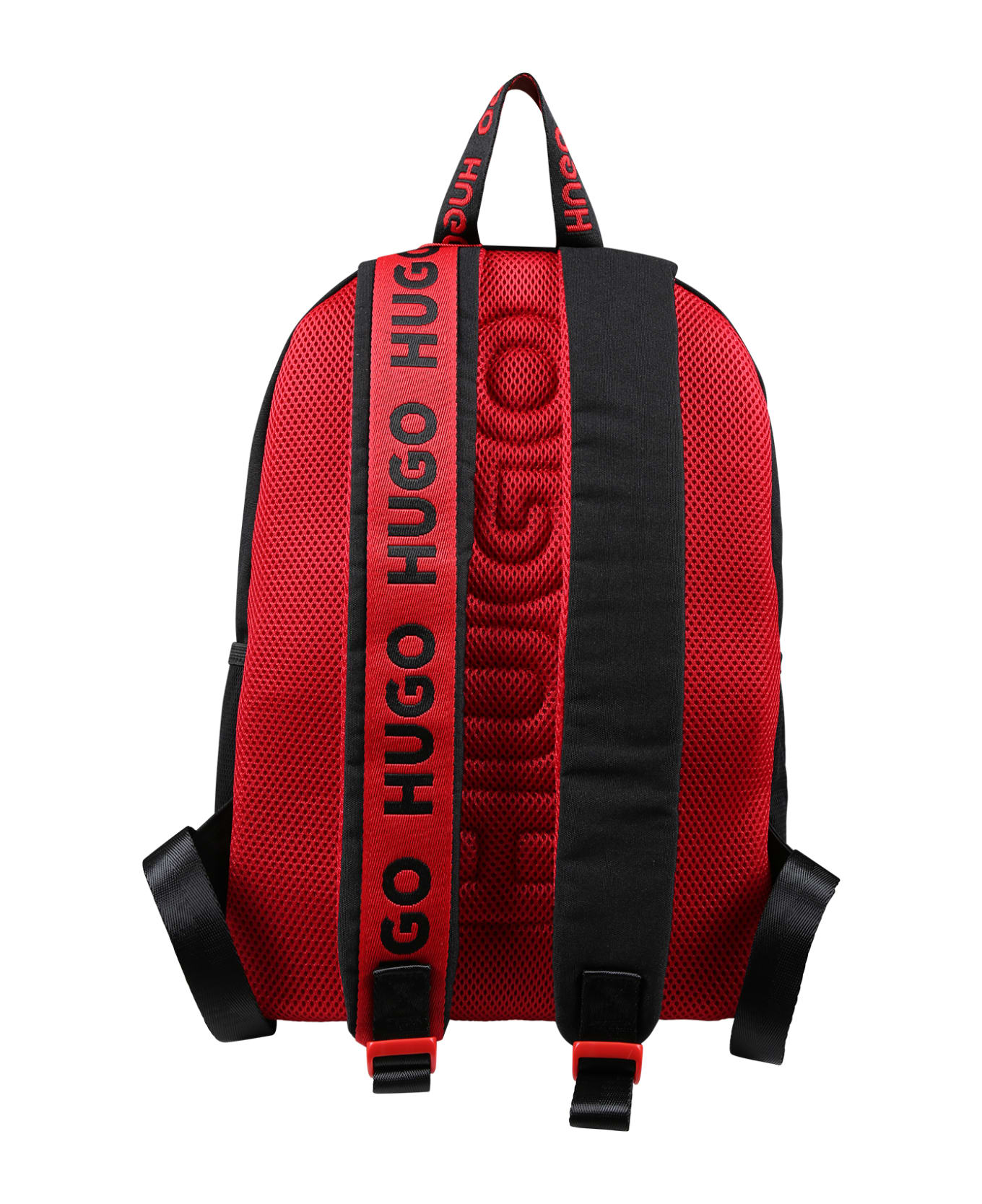 Hugo Boss Black Backpack For Boy With Logo - Black