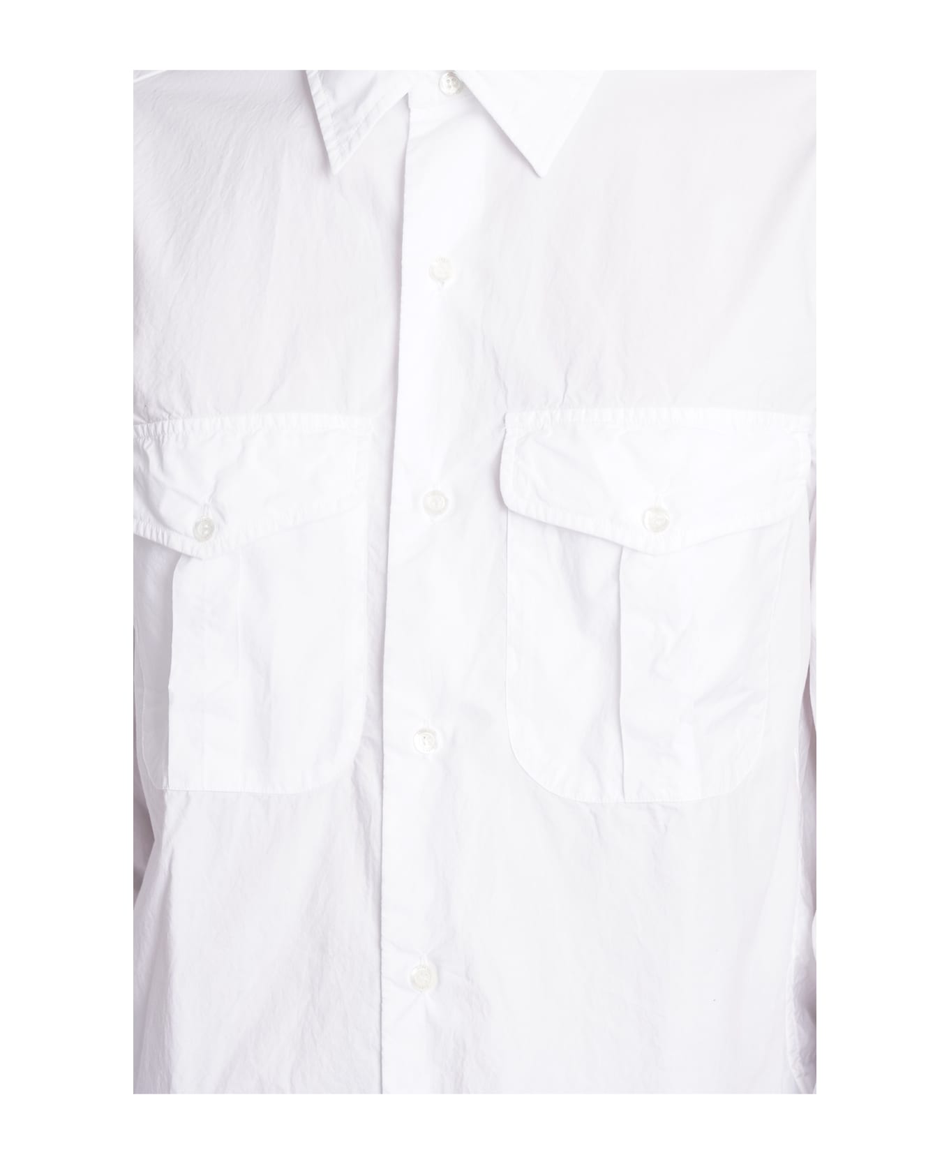Aspesi Camicia Glenn Shirt In White Cotton - white シャツ
