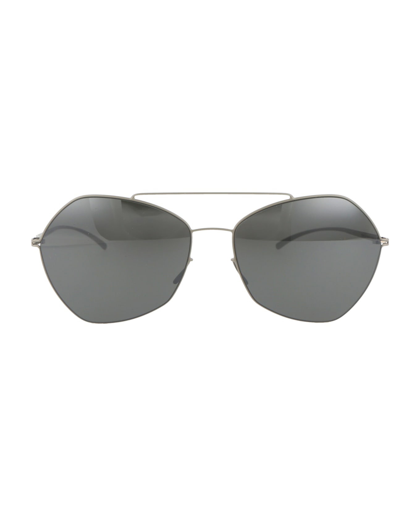 Mykita Mmesse012 Sunglasses - 278 E11 Light Grey Mirror Black