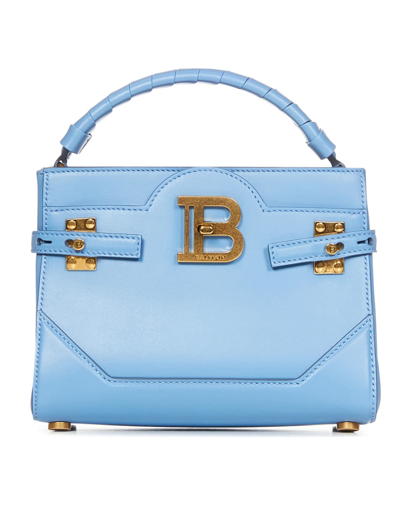 Balmain B-buzz 22 Handbag - Light blue