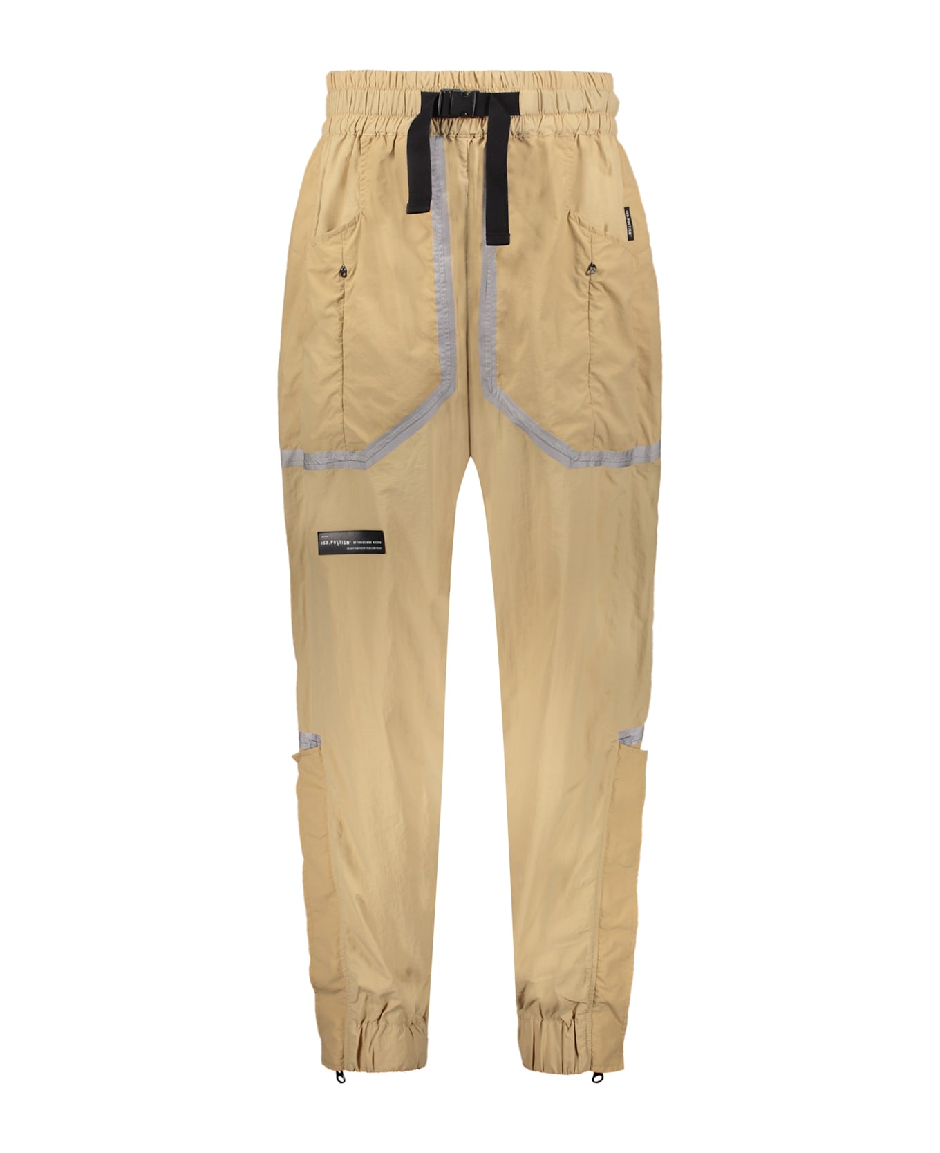 Iso.Poetism Technical-nylon Pants - Beige