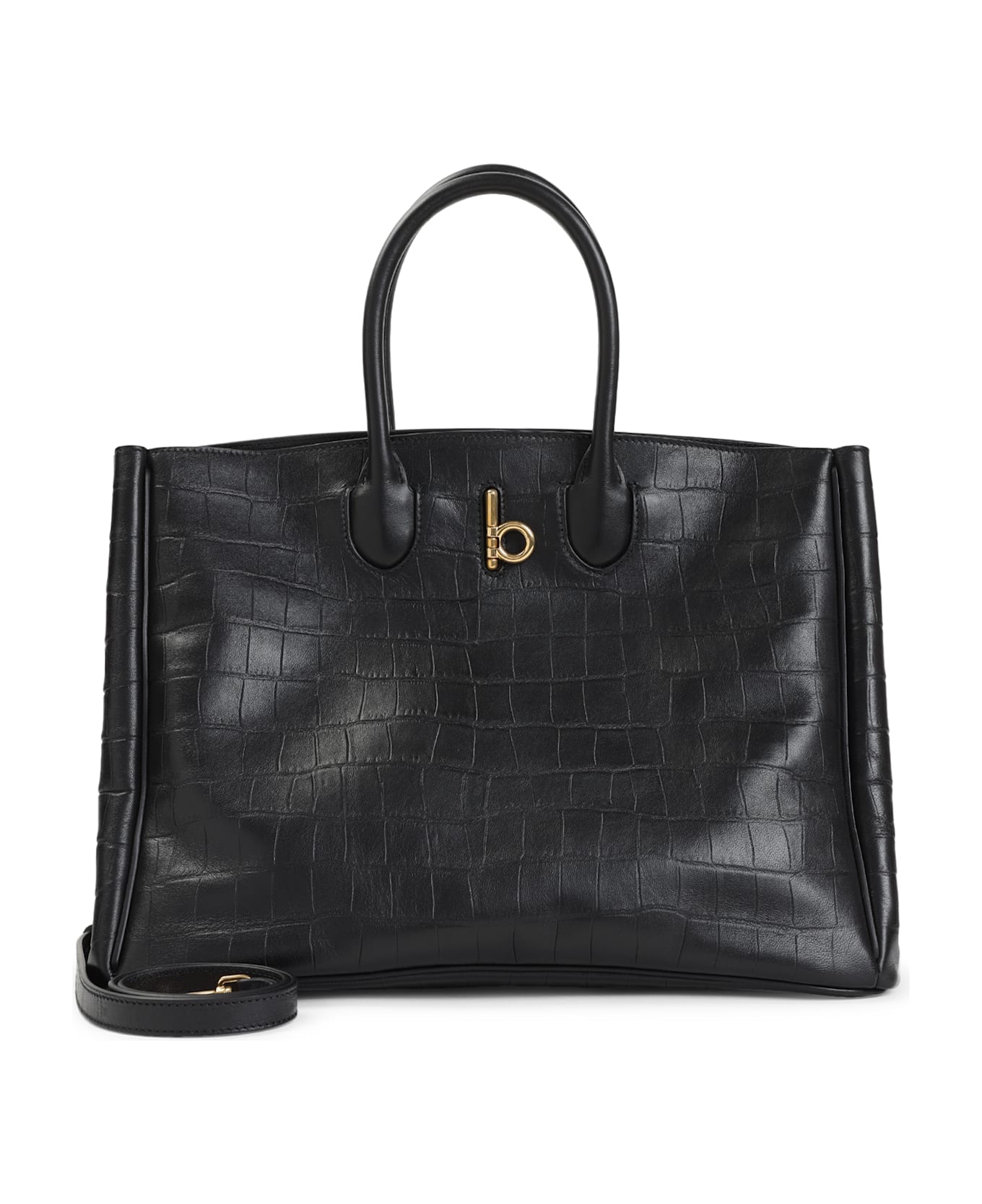Burberry Rocking Horse Tote Bag - Black