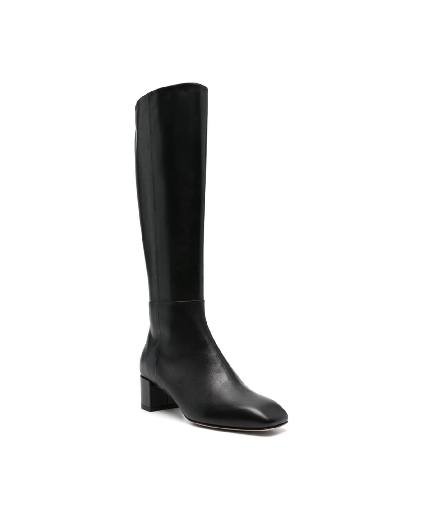 aeyde Laura Calf Leather Black - Black