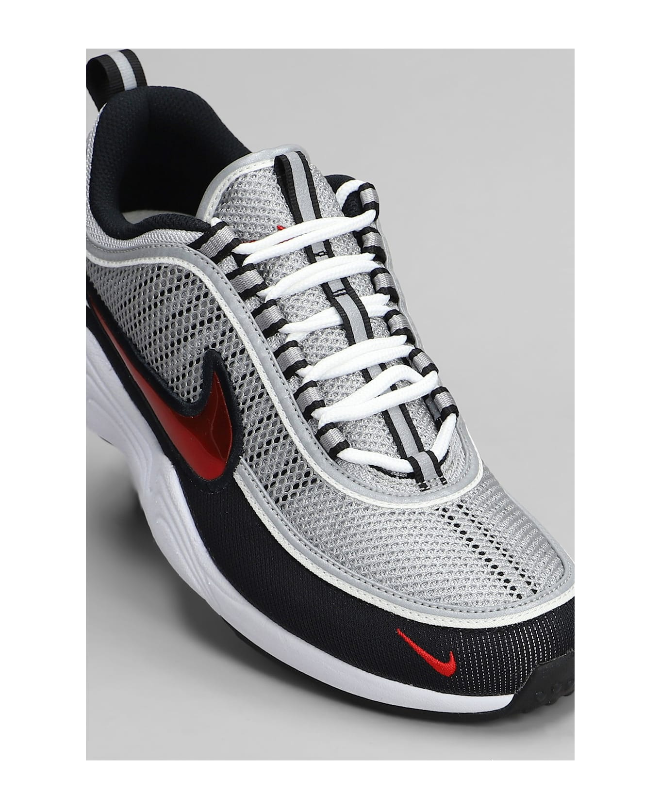 Nike Air Zoom Spiridon Sneakers In Silver Fabric - silver