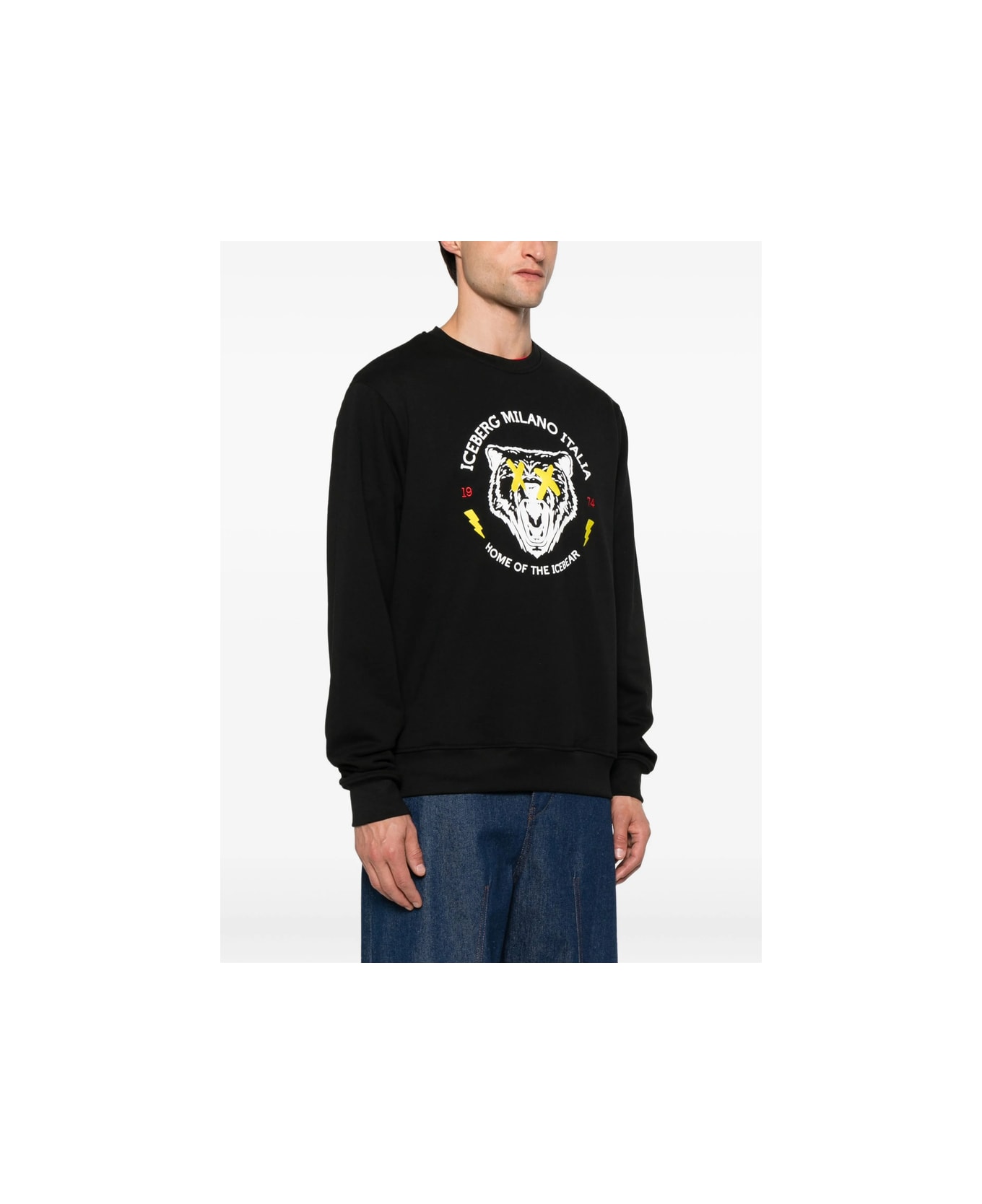 Iceberg Sweatshirt - BLACK