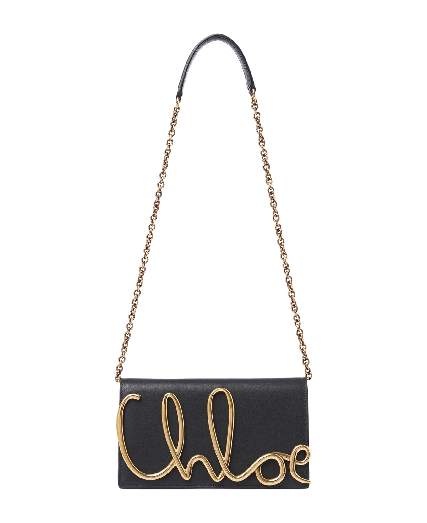 Chloé Iconic Soft Leather Crossbody Bag - Black