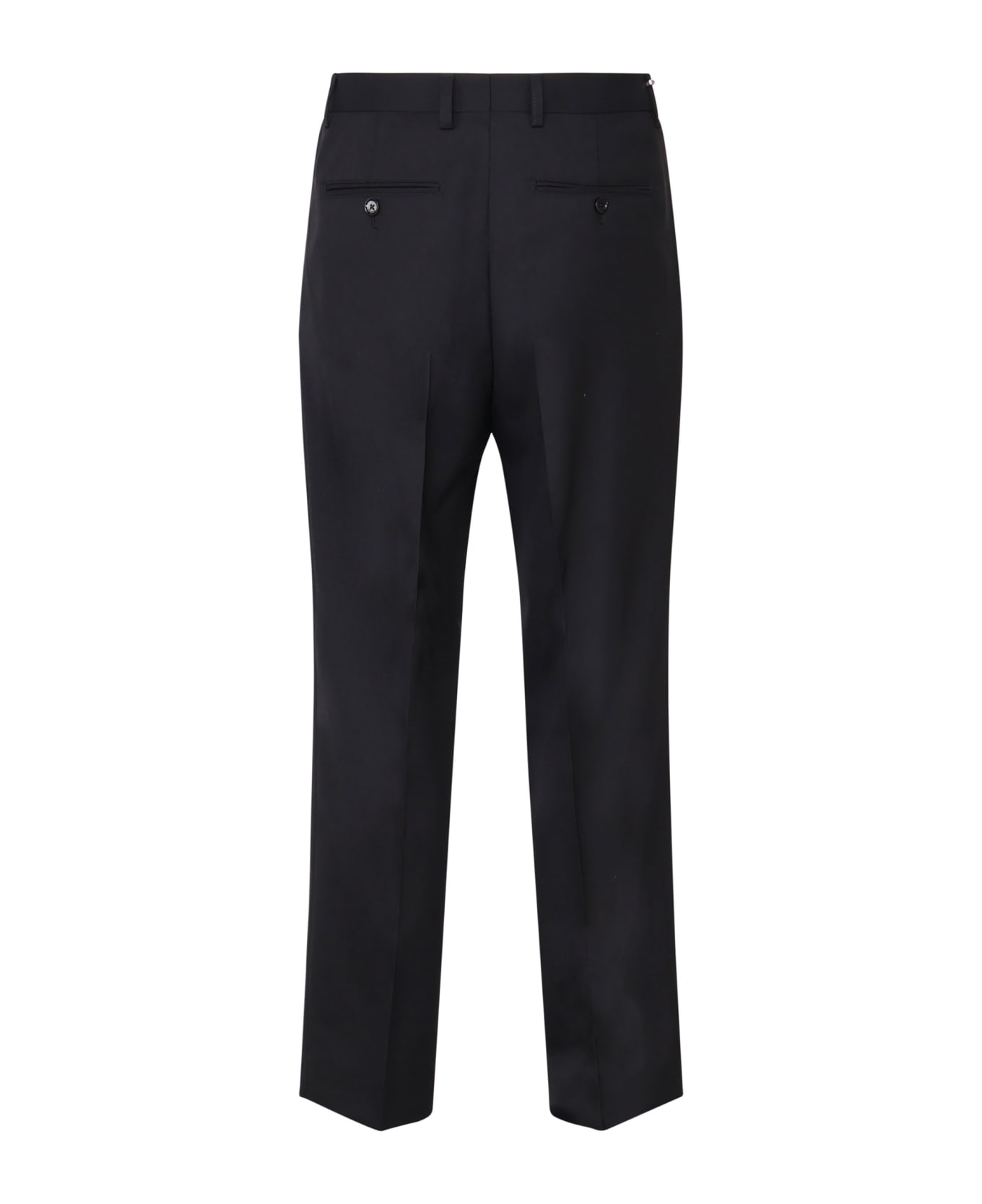 Be Able Sandy Wool Blend Trousers - Blue