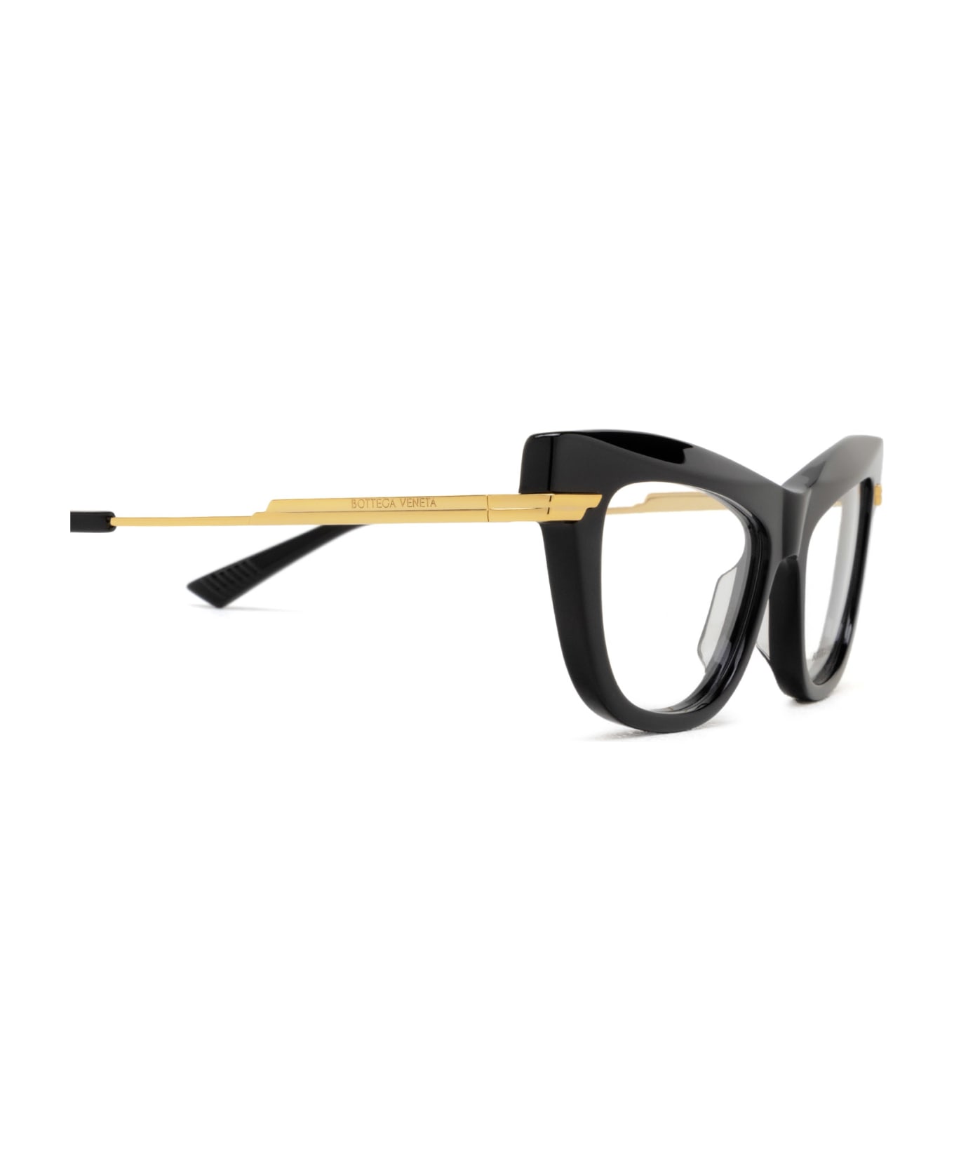 Bottega Veneta Eyewear Bv1266o Black Glasses - Black