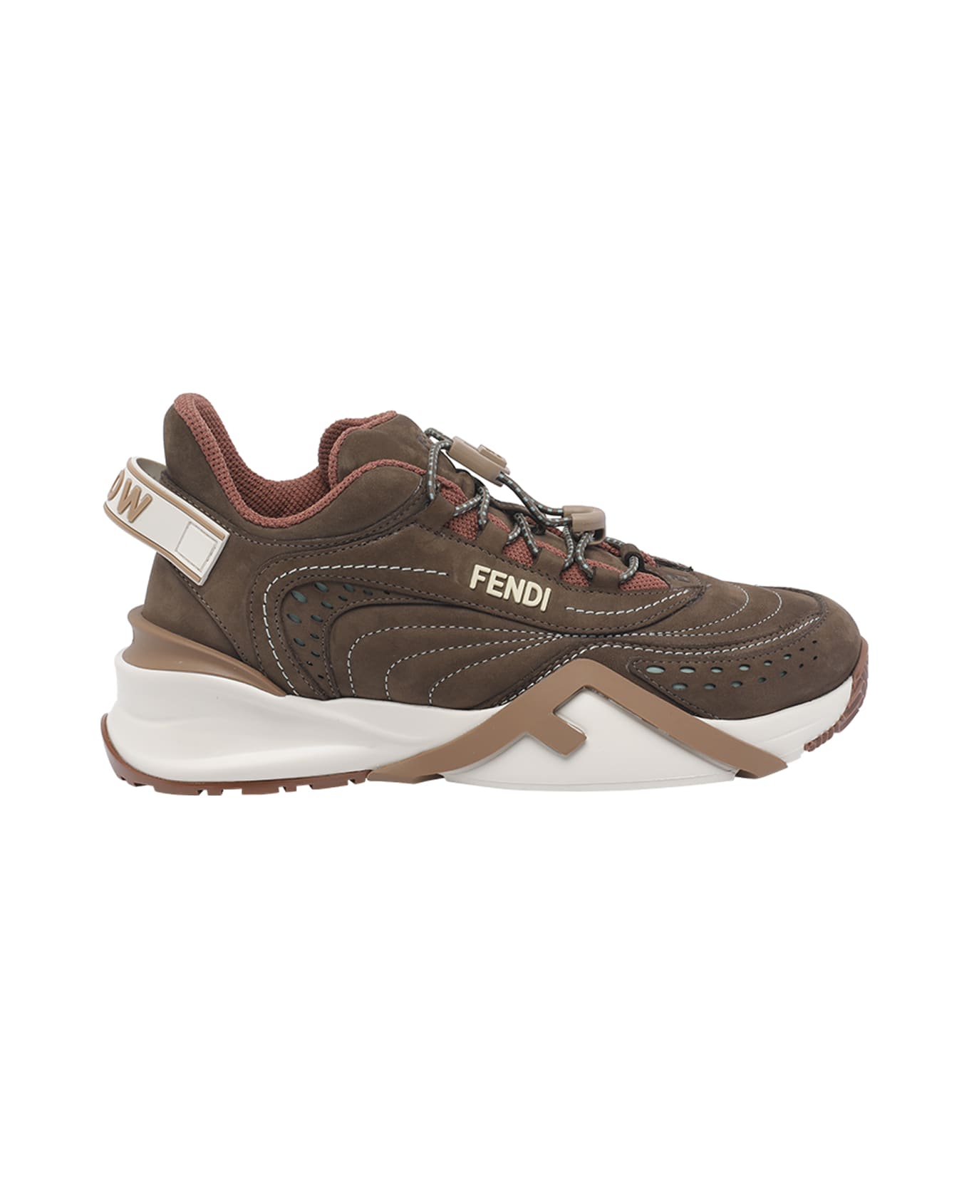 Fendi Flow Sneakers - Brown
