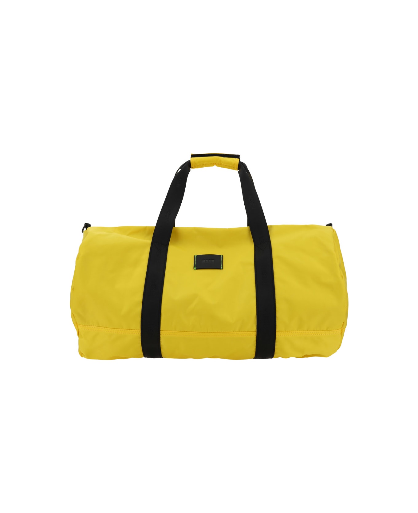 MSGM Sports Duffle Bag MSGM - YELLOW トラベルバッグ
