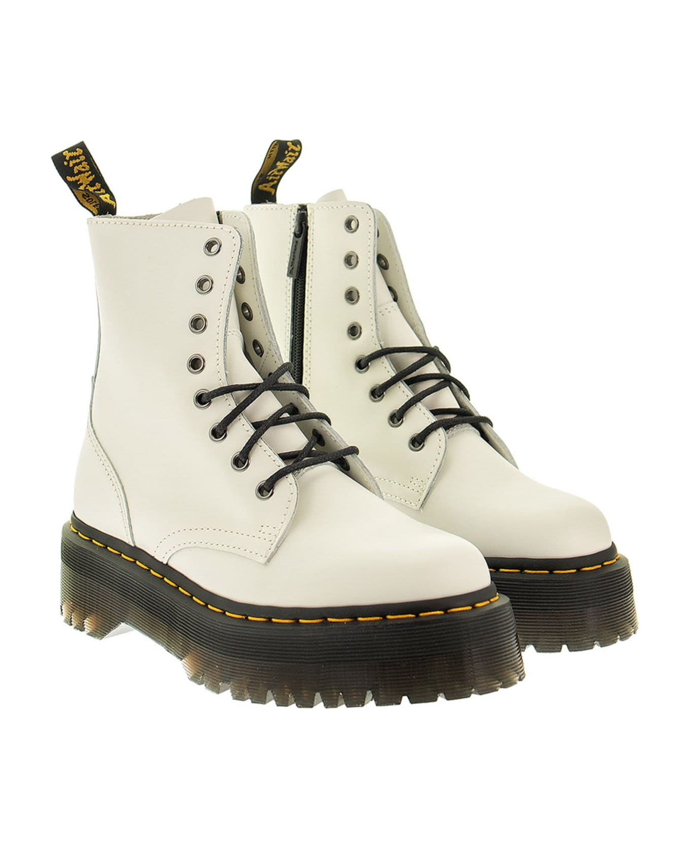 Dr. Martens Jadon Platform Boots - White