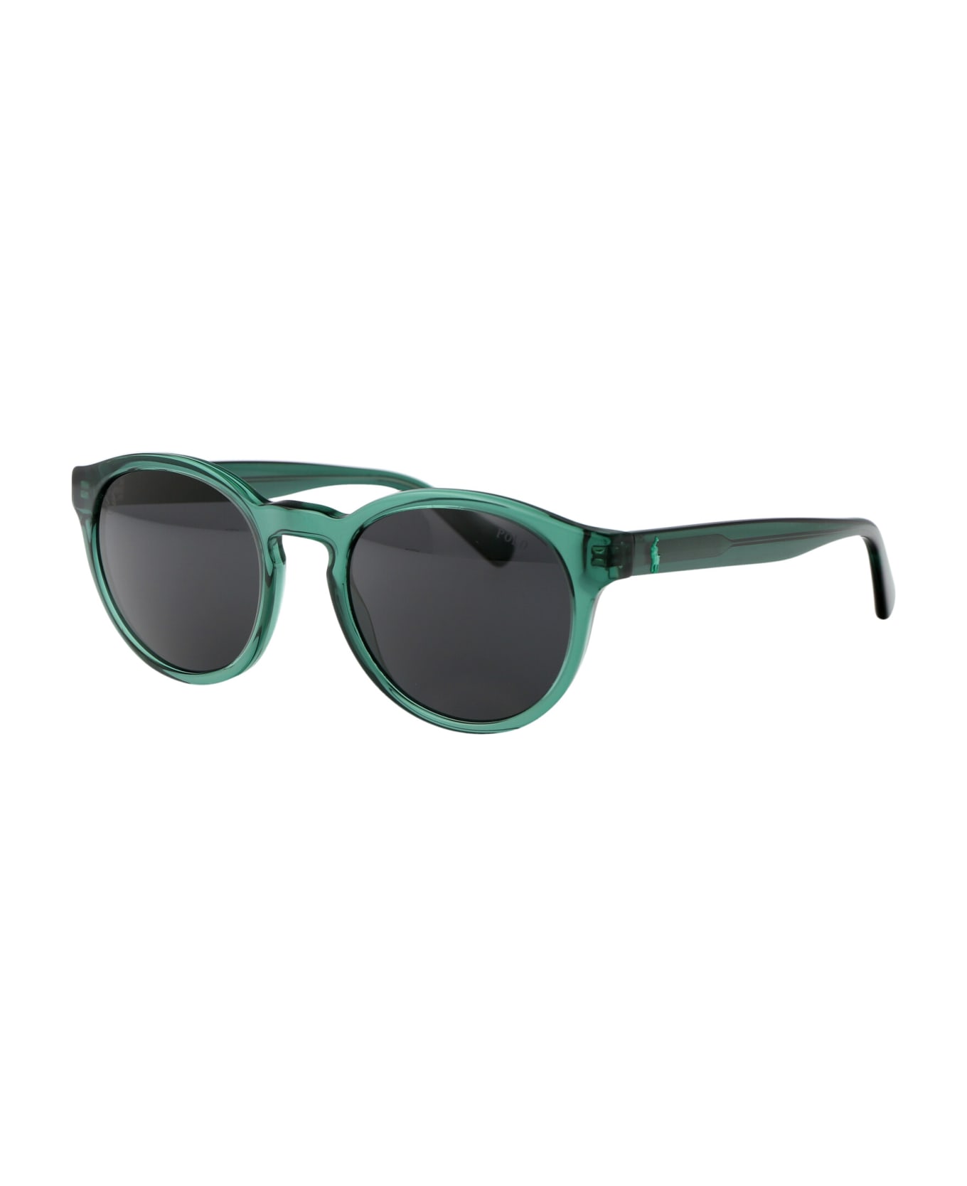 Polo Ralph Lauren 0ph4192 Sunglasses - 608487 Shiny Transparent Green