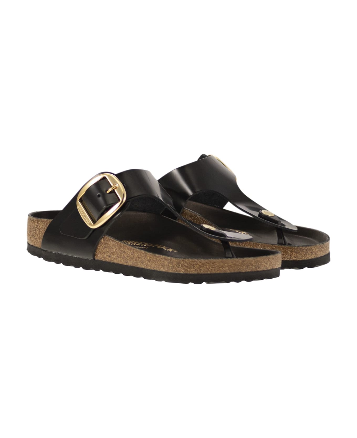 Birkenstock Gizeh Big Buckle - Flip-flops With Buckle - Black