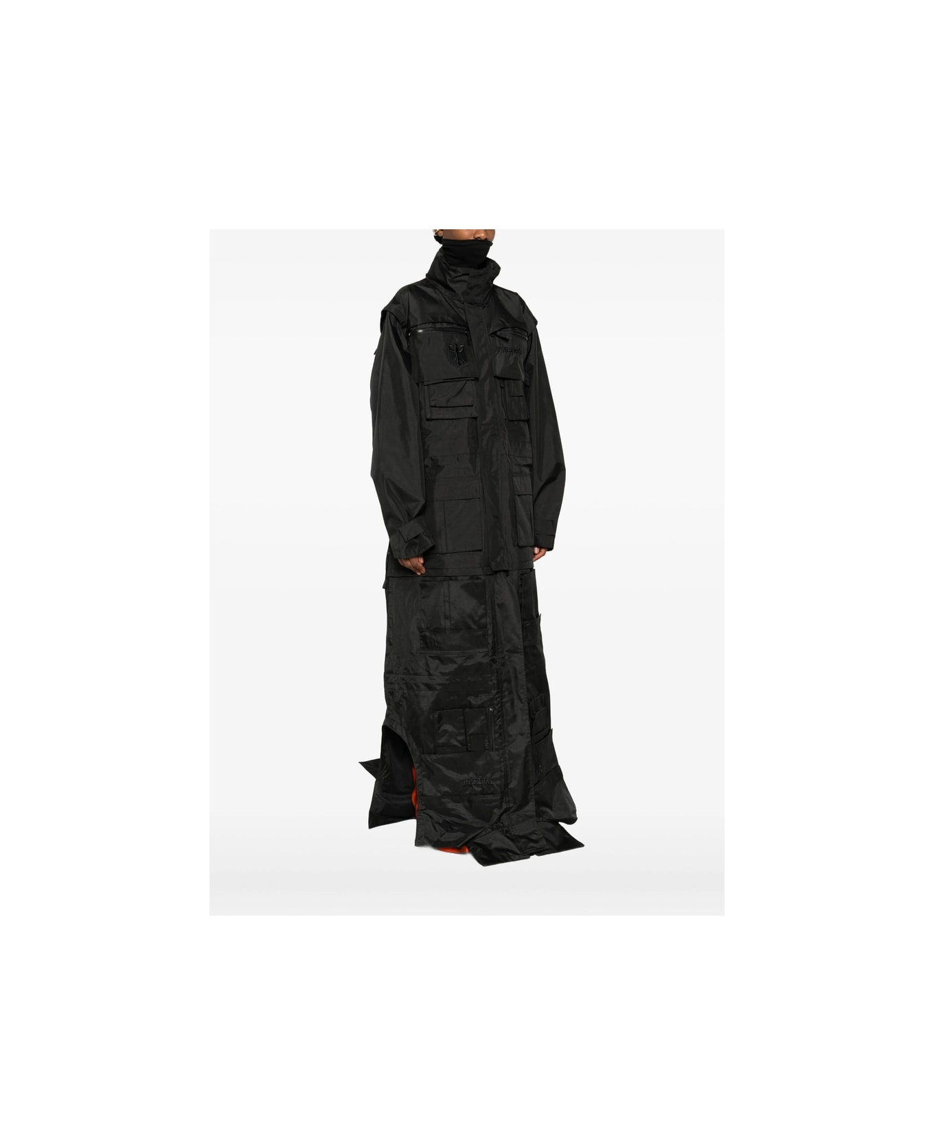 VETEMENTS Coat - BLACK