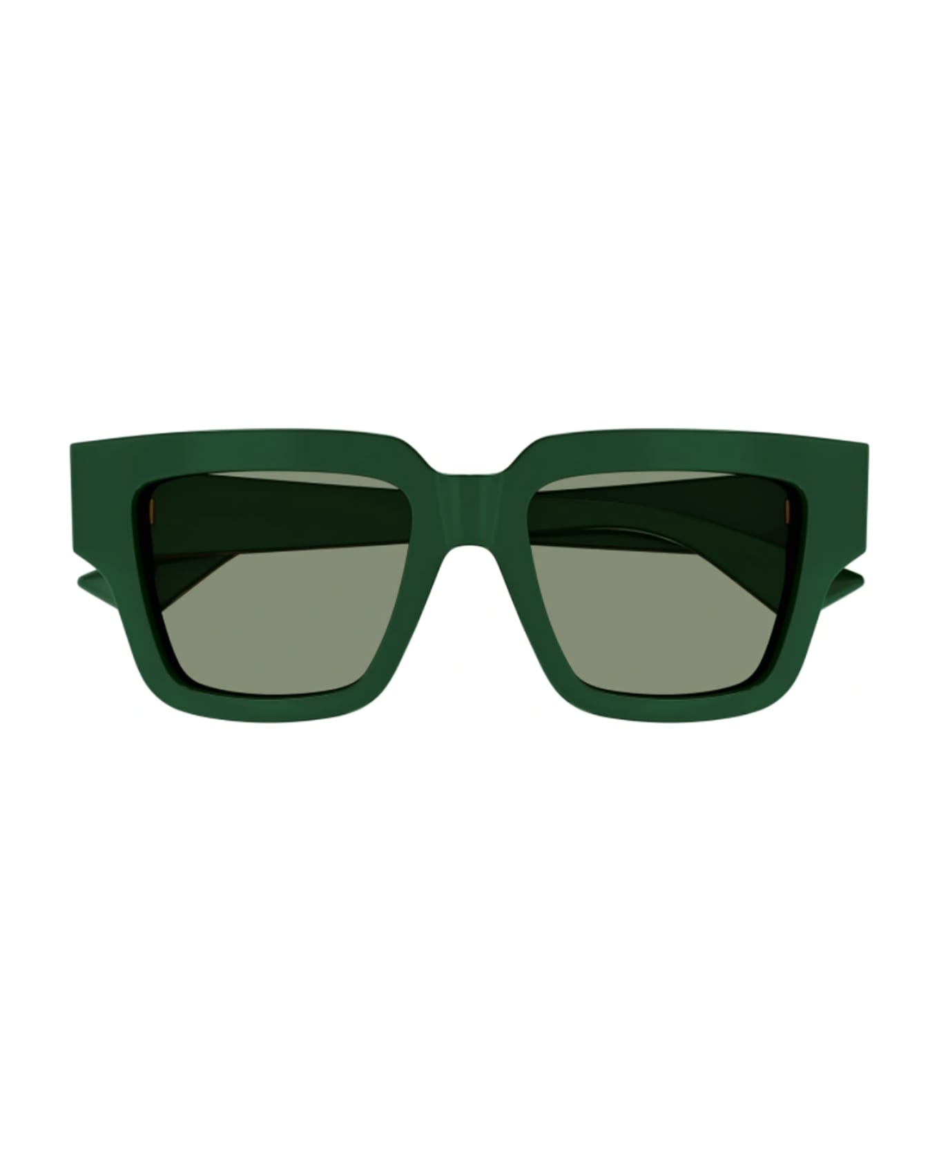 Bottega Veneta Eyewear BV1276S Sunglasses - Green Crystal Green