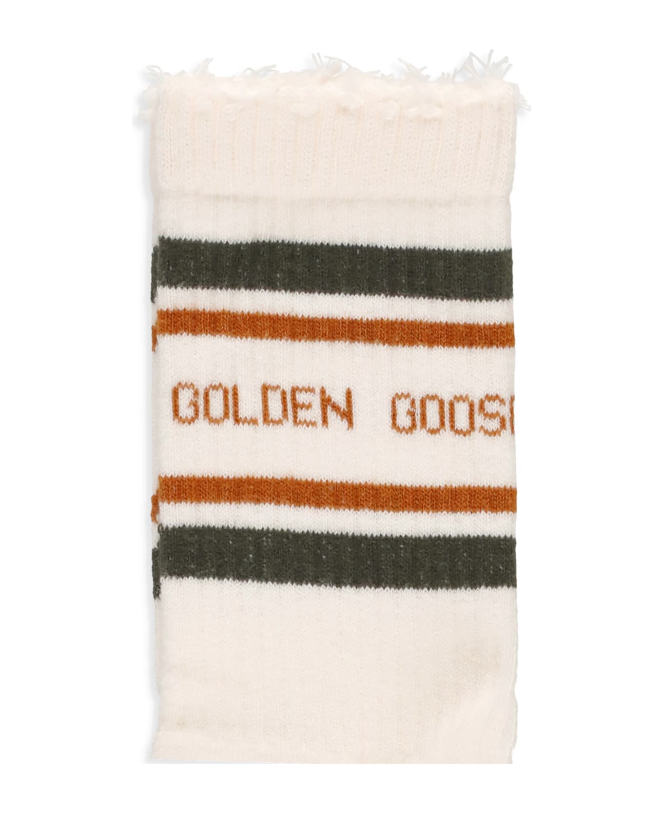 Golden Goose Cotton Socks - Ivory