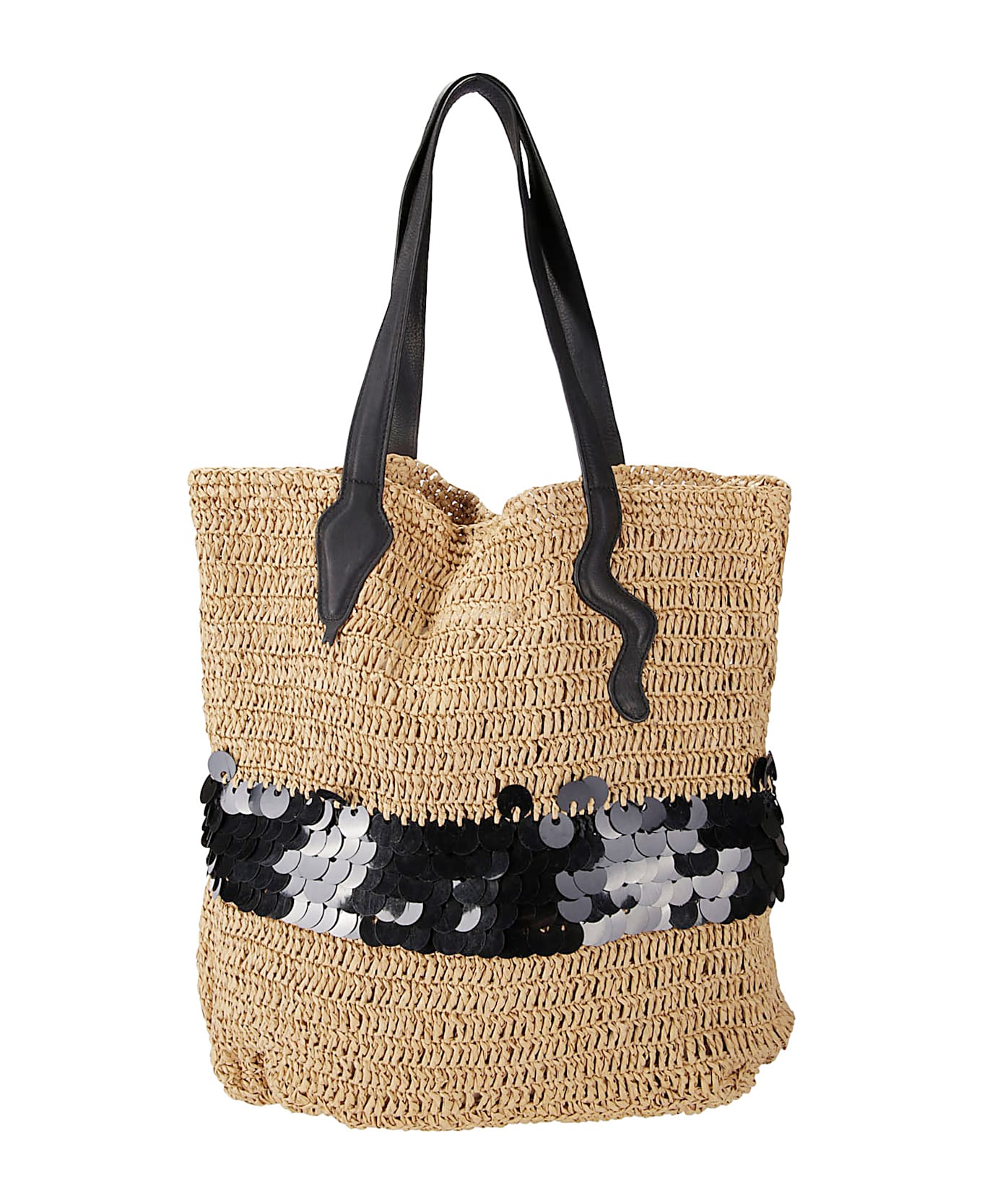 Parosh Shopper - BEIGE