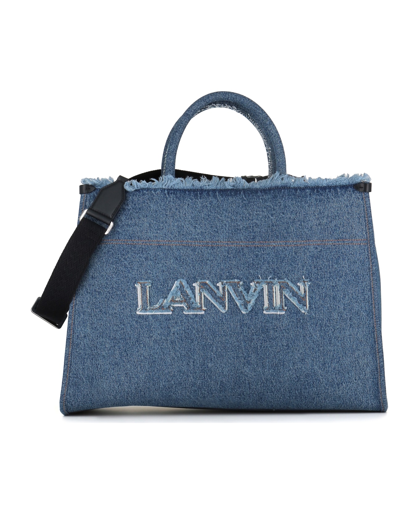 Lanvin In&out Mm Tote Bag - Blue