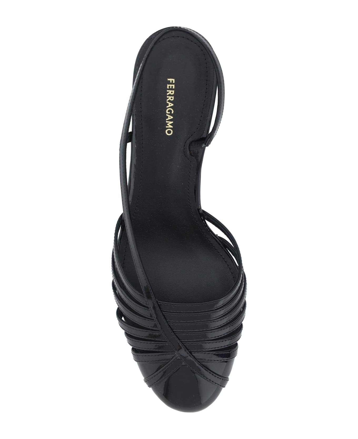 Ferragamo Detailed Pumps - Black