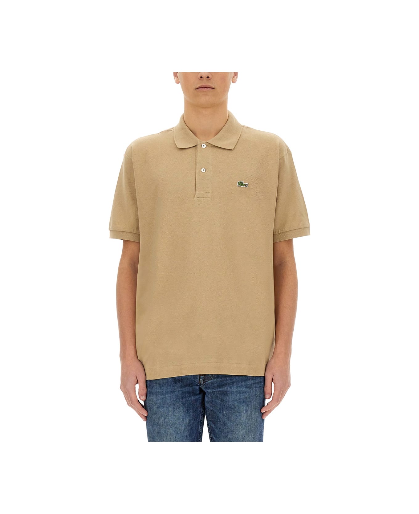 Lacoste Classic Polo. - BEIGE