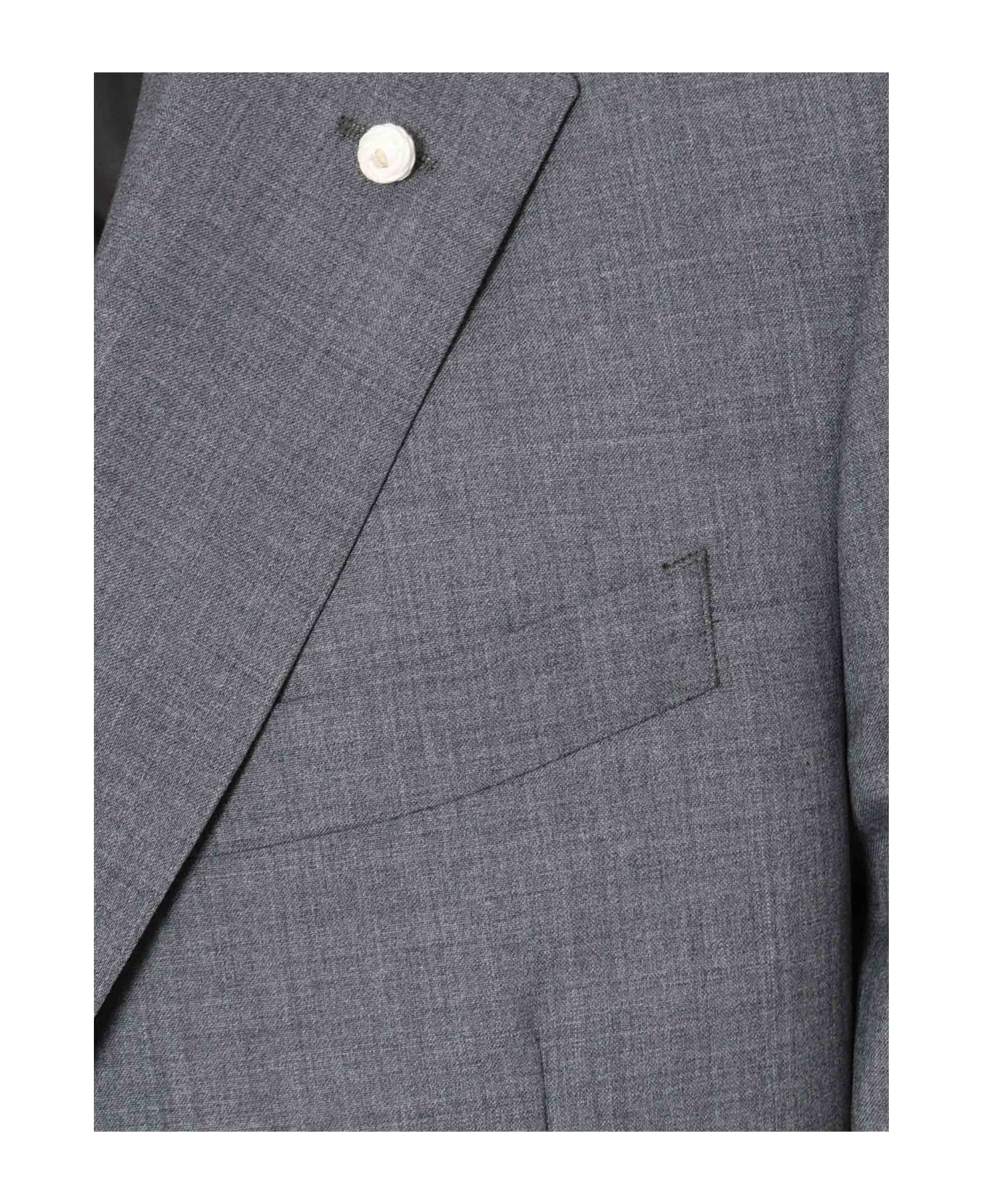 Luigi Bianchi Mantova Gray Men's Suit - GREY