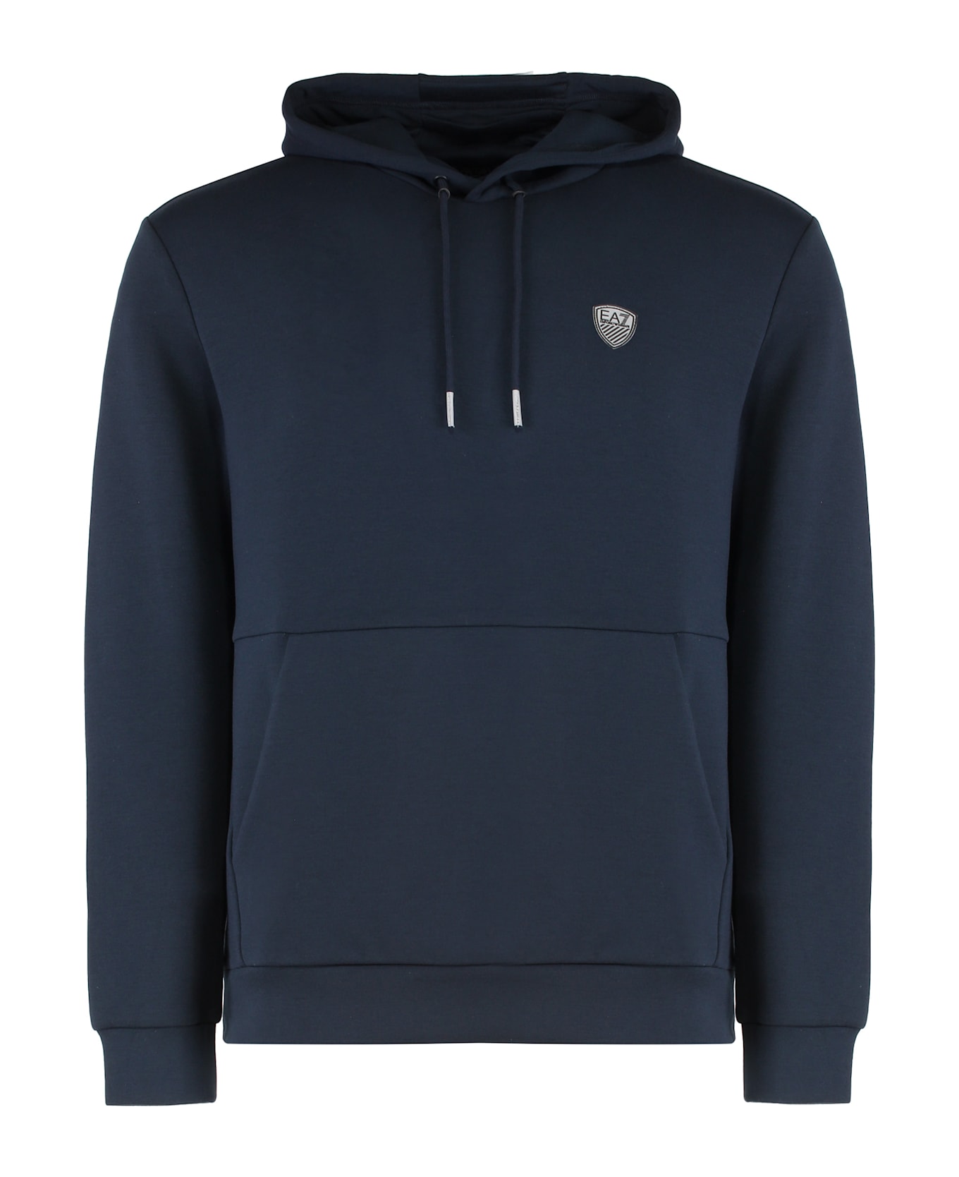 EA7 Hooded Sweatshirt - blue