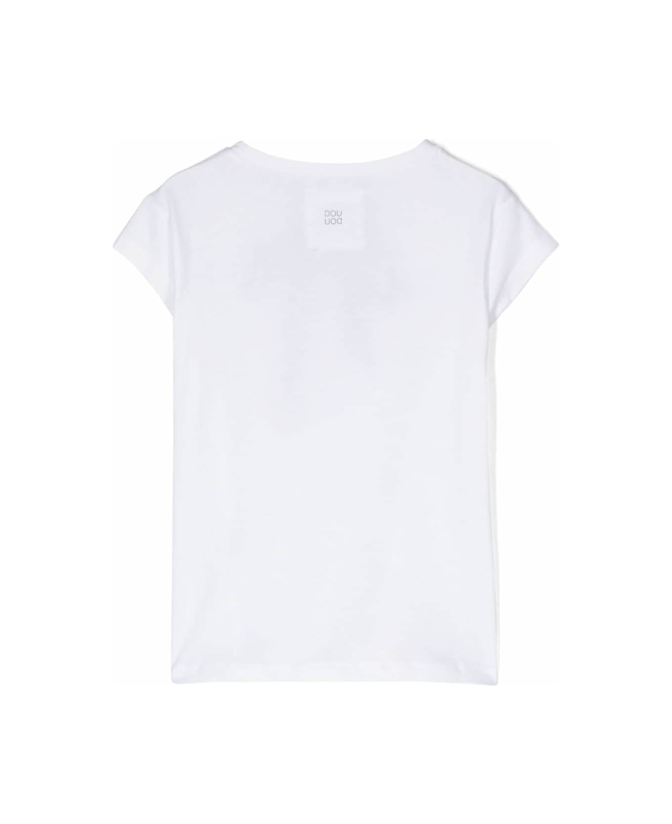 Douuod T-shirt Con Stampa - White Tシャツ＆ポロシャツ