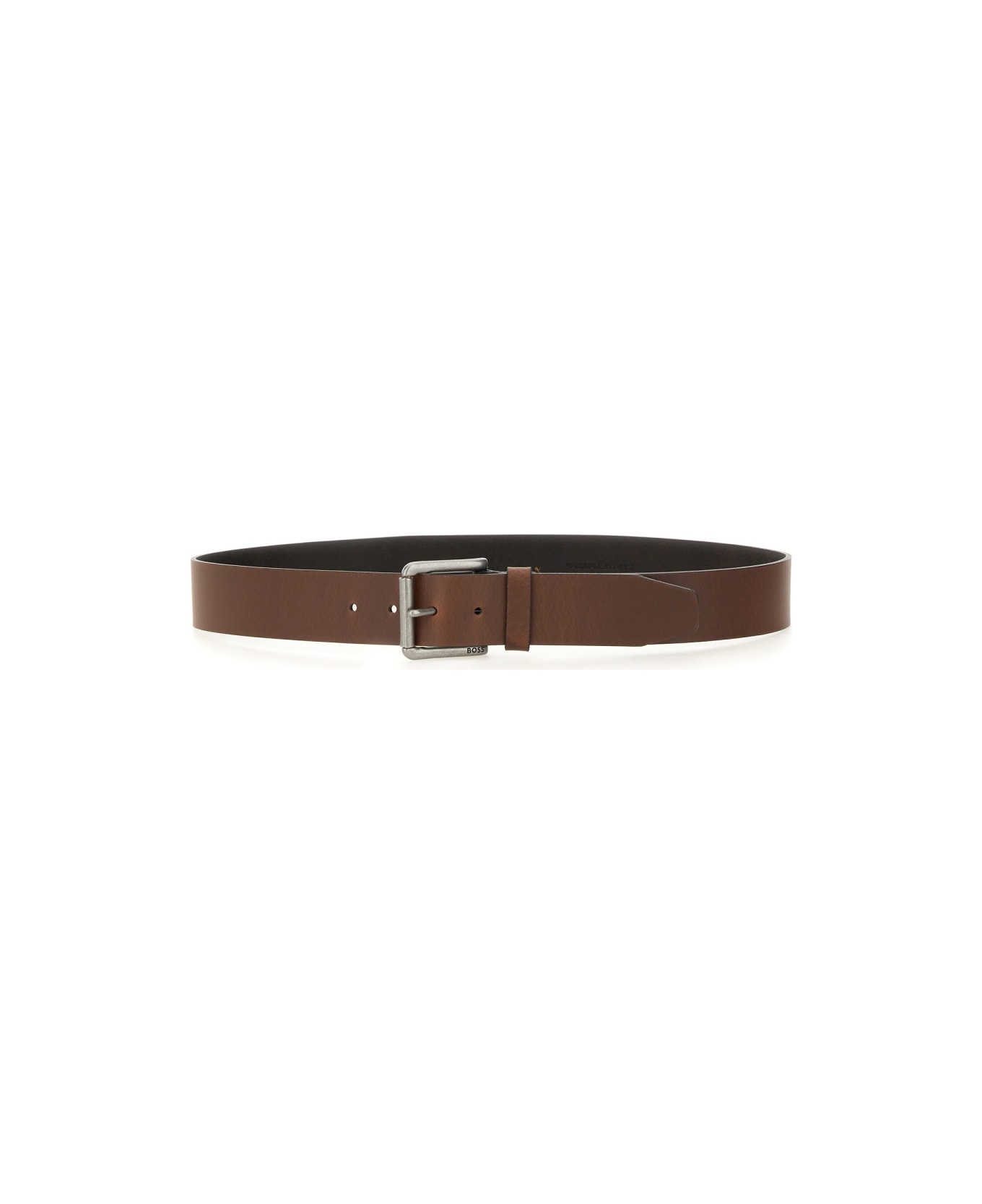 Hugo Boss Cintura Con Fibbia - BROWN