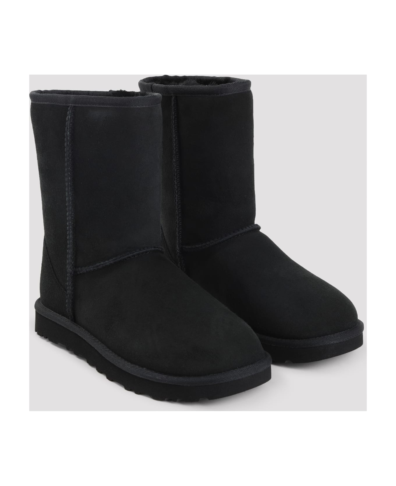 UGG W Classic Short Ii Boots - Blk Black