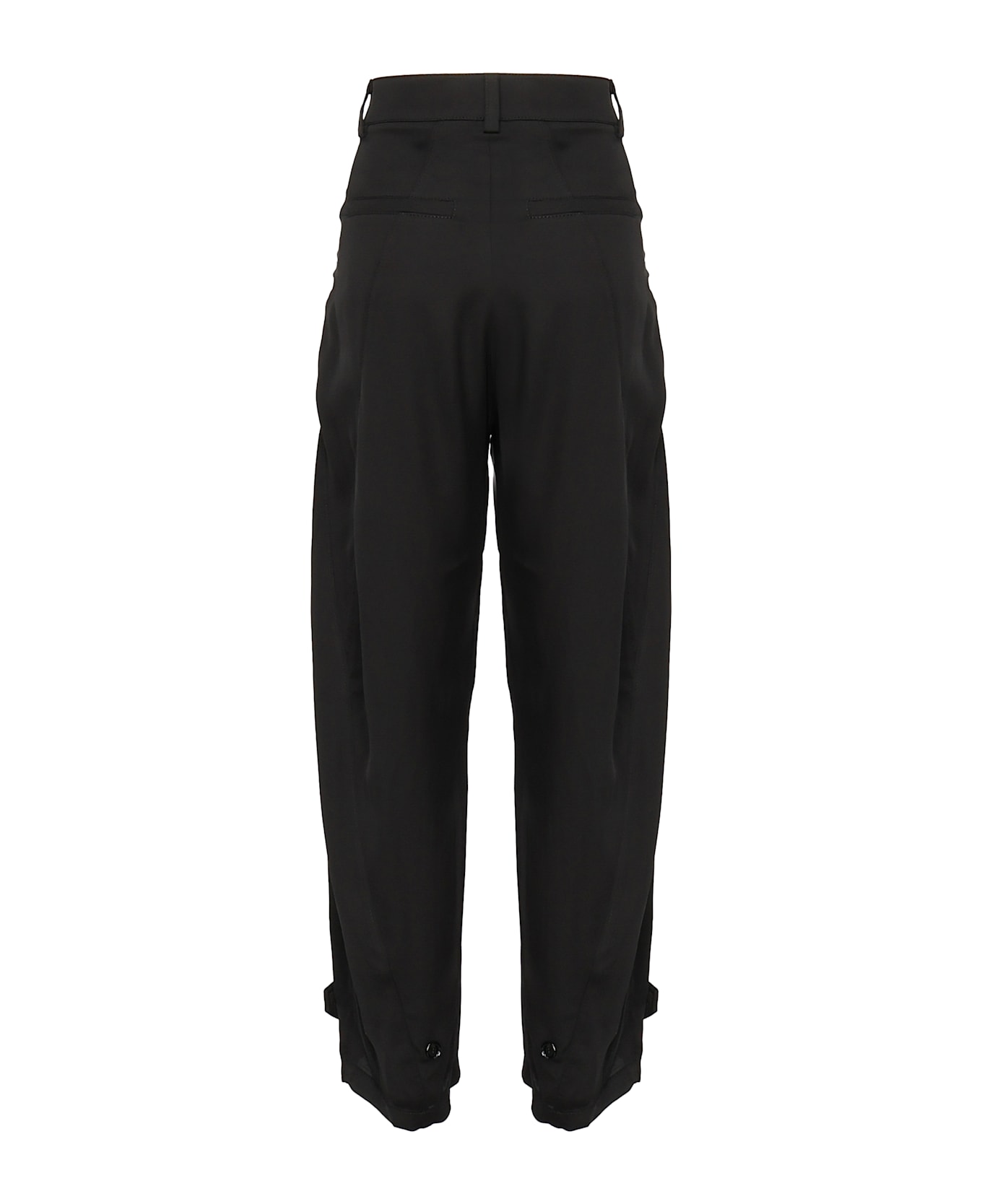 Pinko P-pants In Satin - Black