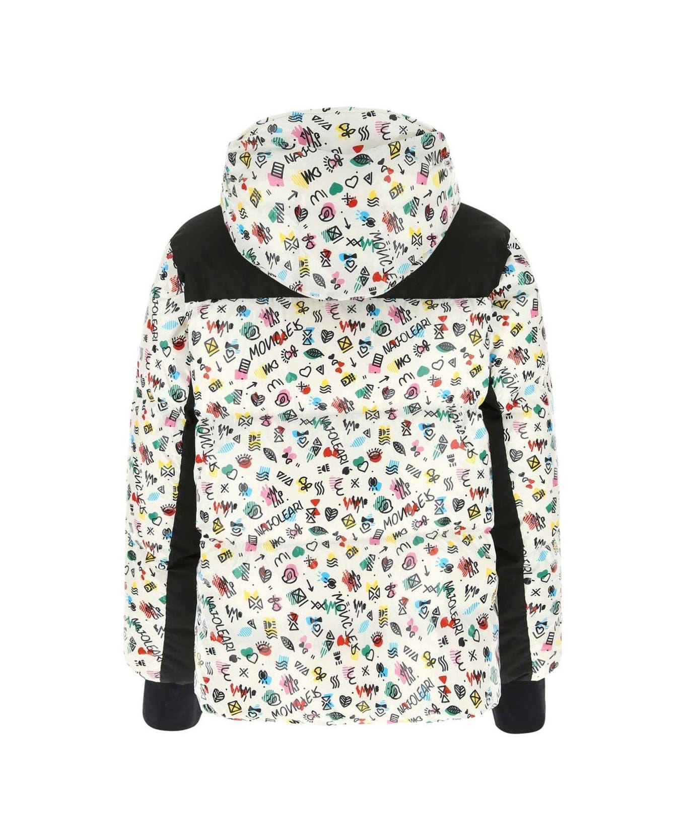 Moncler Grenoble Printed Puffer Jacket - MULTICOLOR