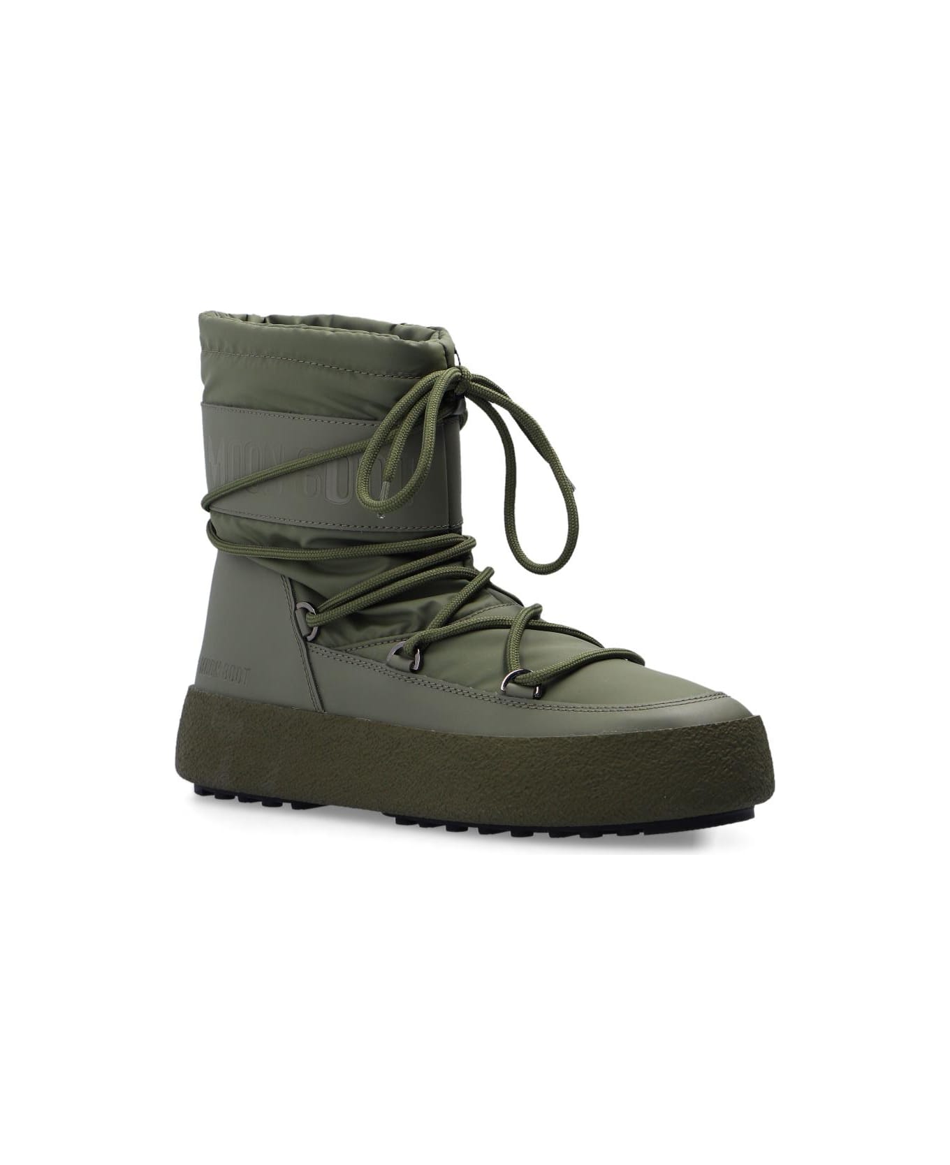 Moon Boot 'mtrack' Snow Boots - GREEN ブーツ